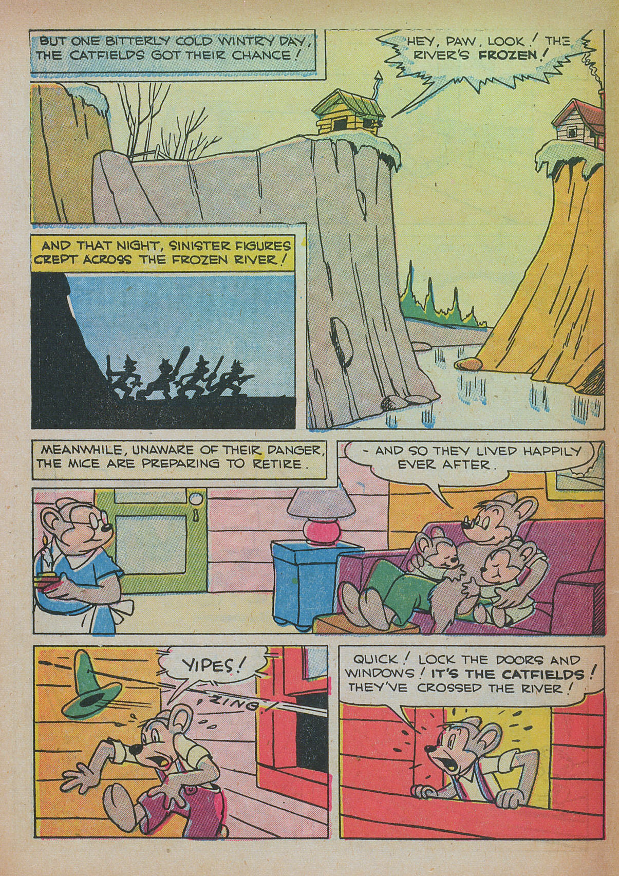 Read online Paul Terry's Mighty Mouse Comics comic -  Issue #26 - 6