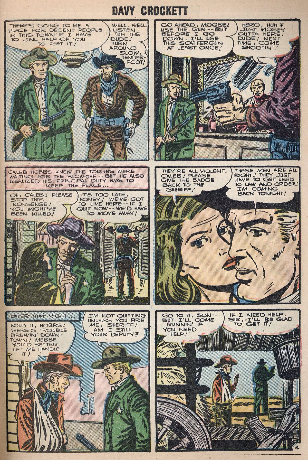 Read online Davy Crockett comic -  Issue #4 - 28