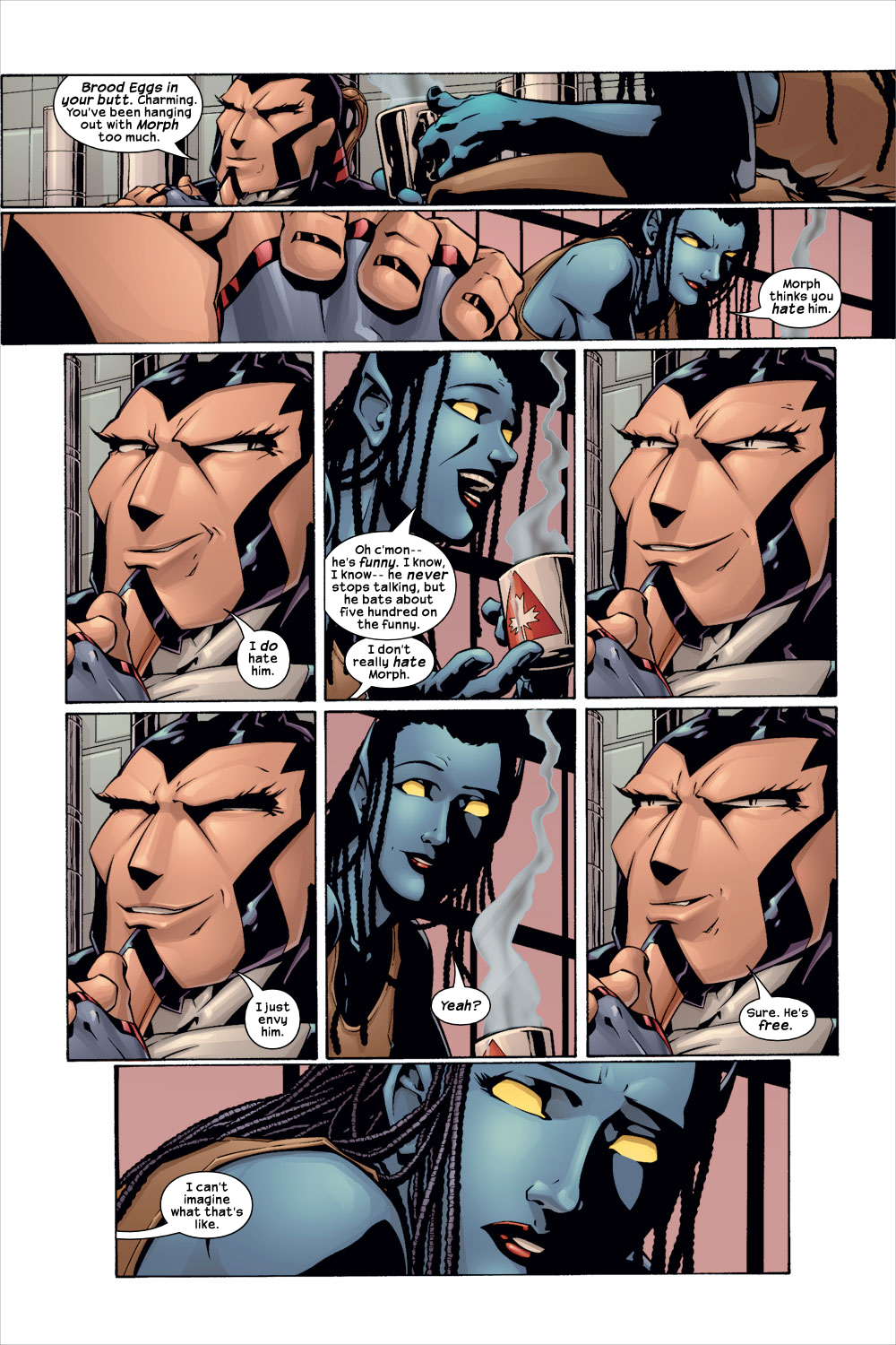 Read online Exiles (2001) comic -  Issue #16 - 12