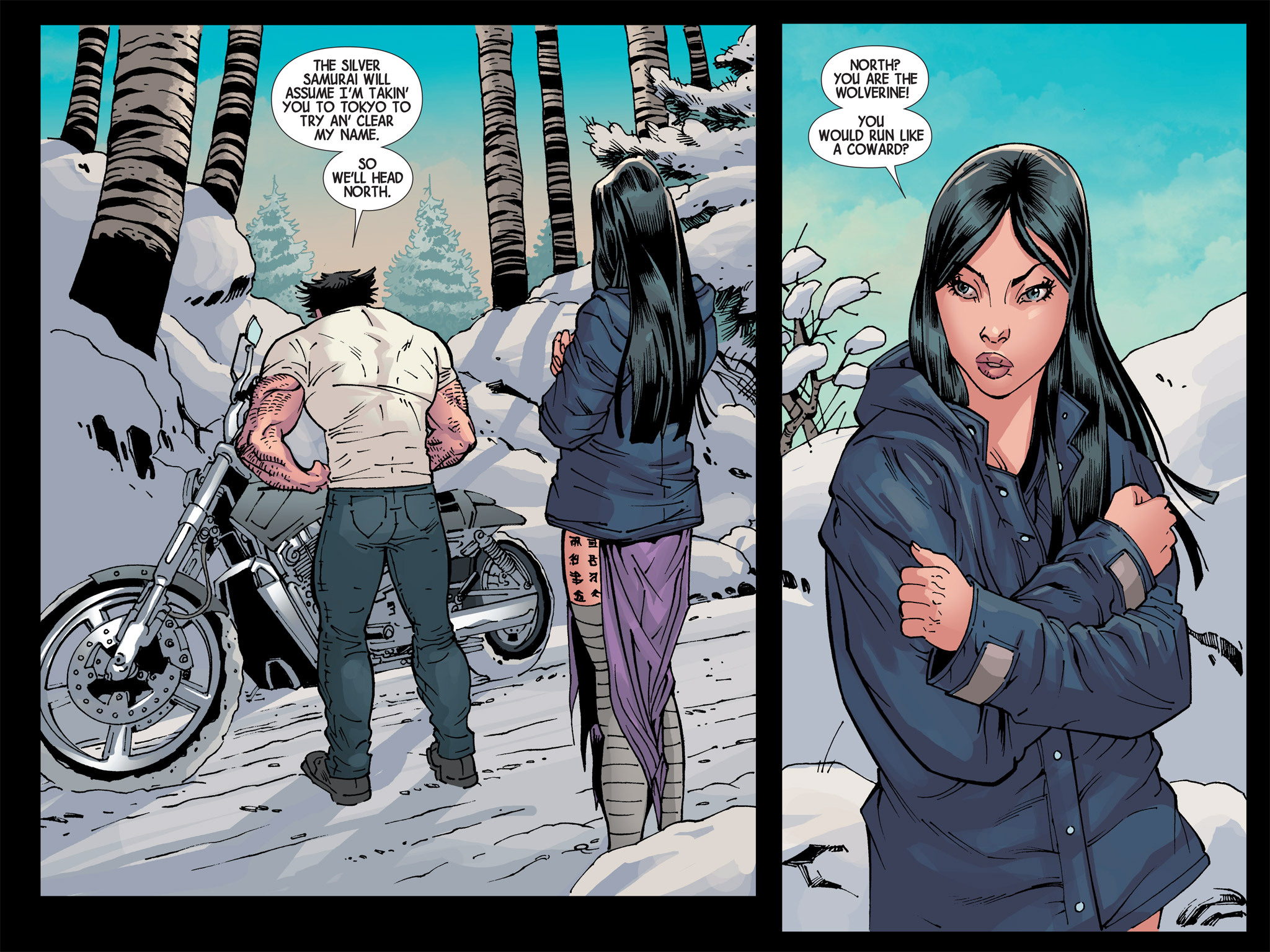 Read online Wolverine: Japan's Most Wanted comic -  Issue #6 - 7