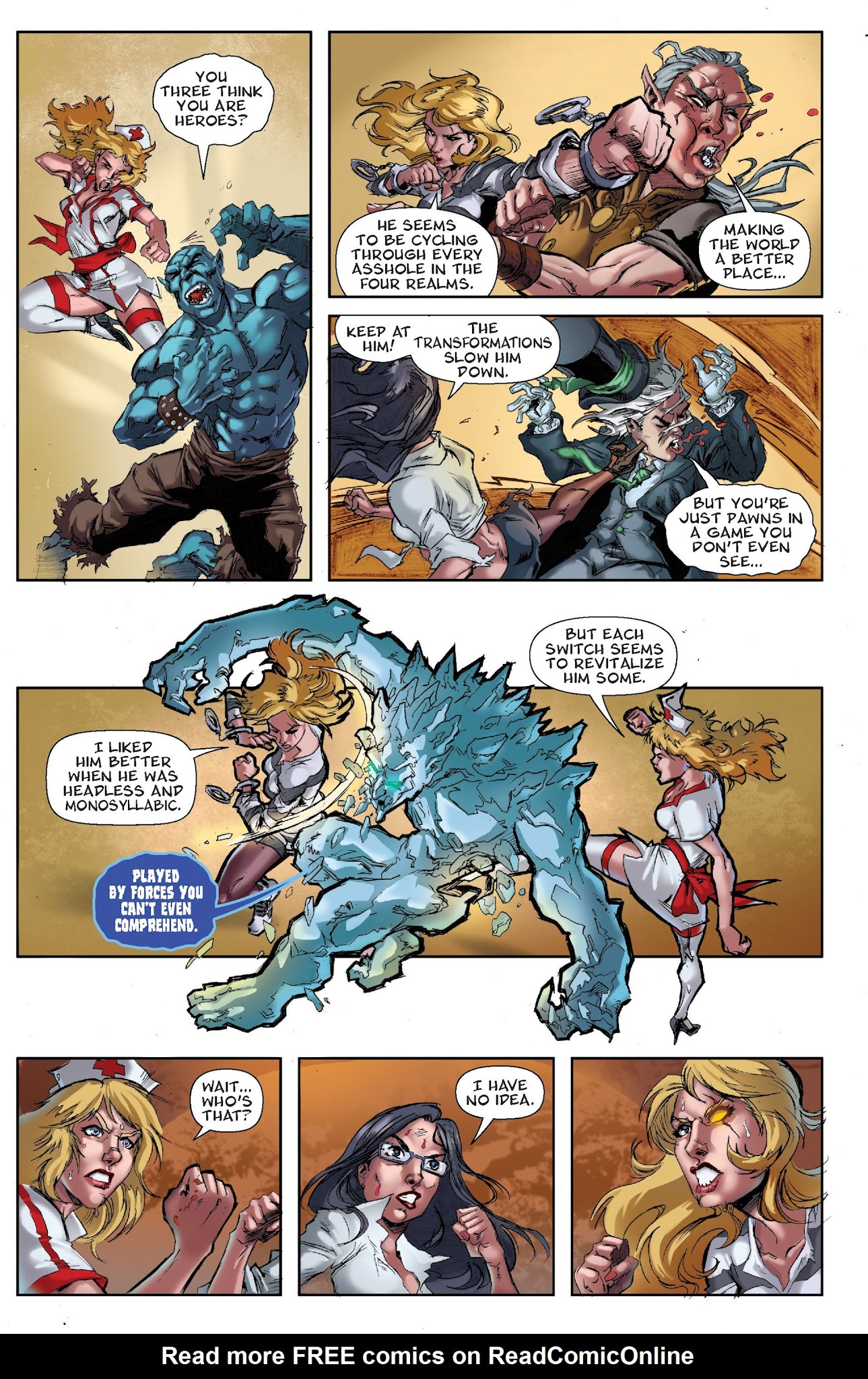 Read online Grimm Fairy Tales: Halloween Special comic -  Issue #5 - 36