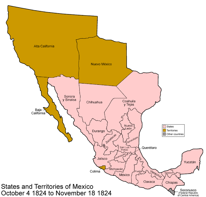 México en 1824