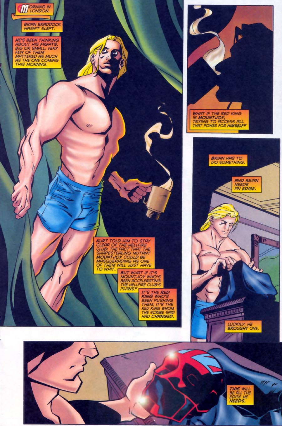 Read online Excalibur (1988) comic -  Issue #99 - 15