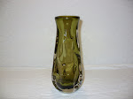 Sage Knobbly Vase