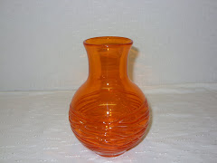 Tangerin Random Strapped Vase