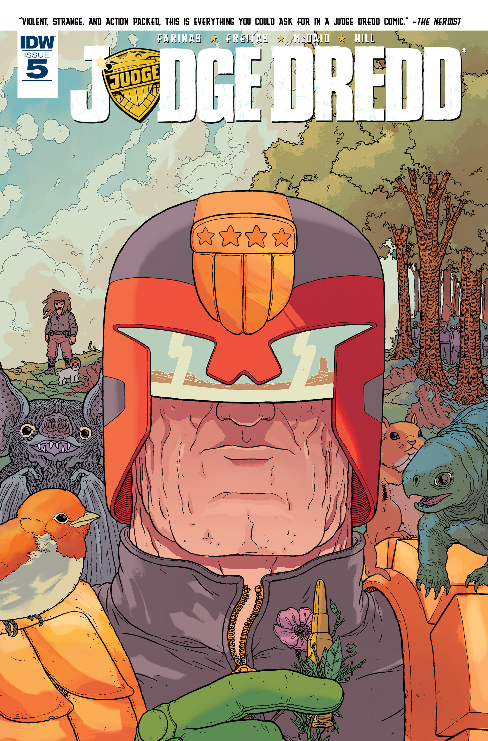 Read online Judge Dredd (2015) comic -  Issue #5 - 1