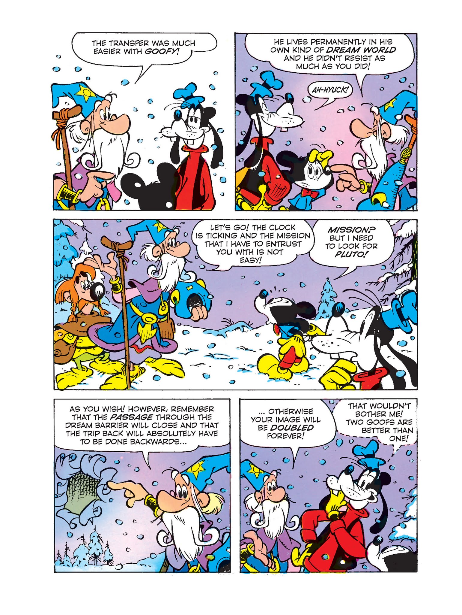 Read online Mickey Mouse in the Sword of Ice comic -  Issue #4 - 18