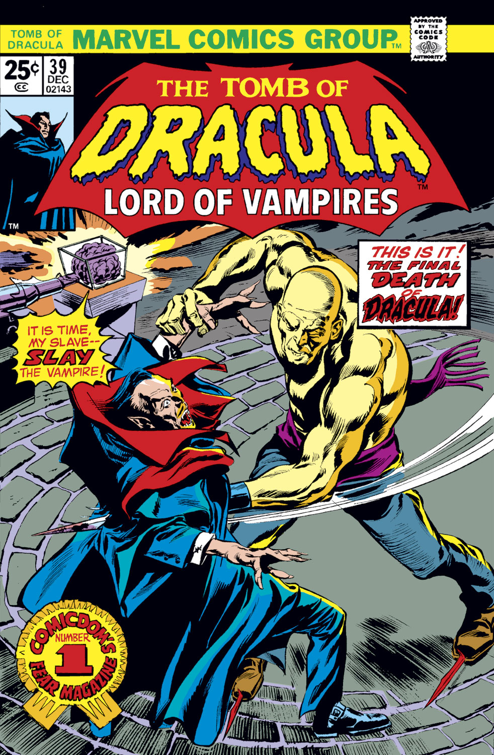 Read online Tomb of Dracula (1972) comic -  Issue #39 - 1