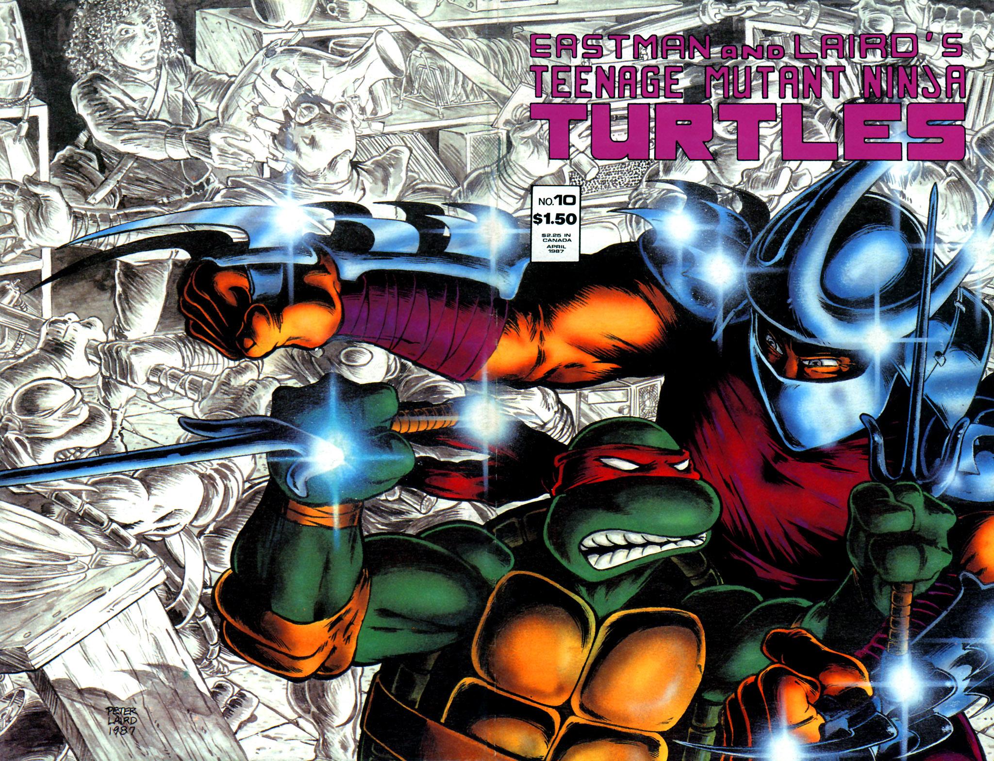 Read online Teenage Mutant Ninja Turtles (1984) comic -  Issue #10 - 1