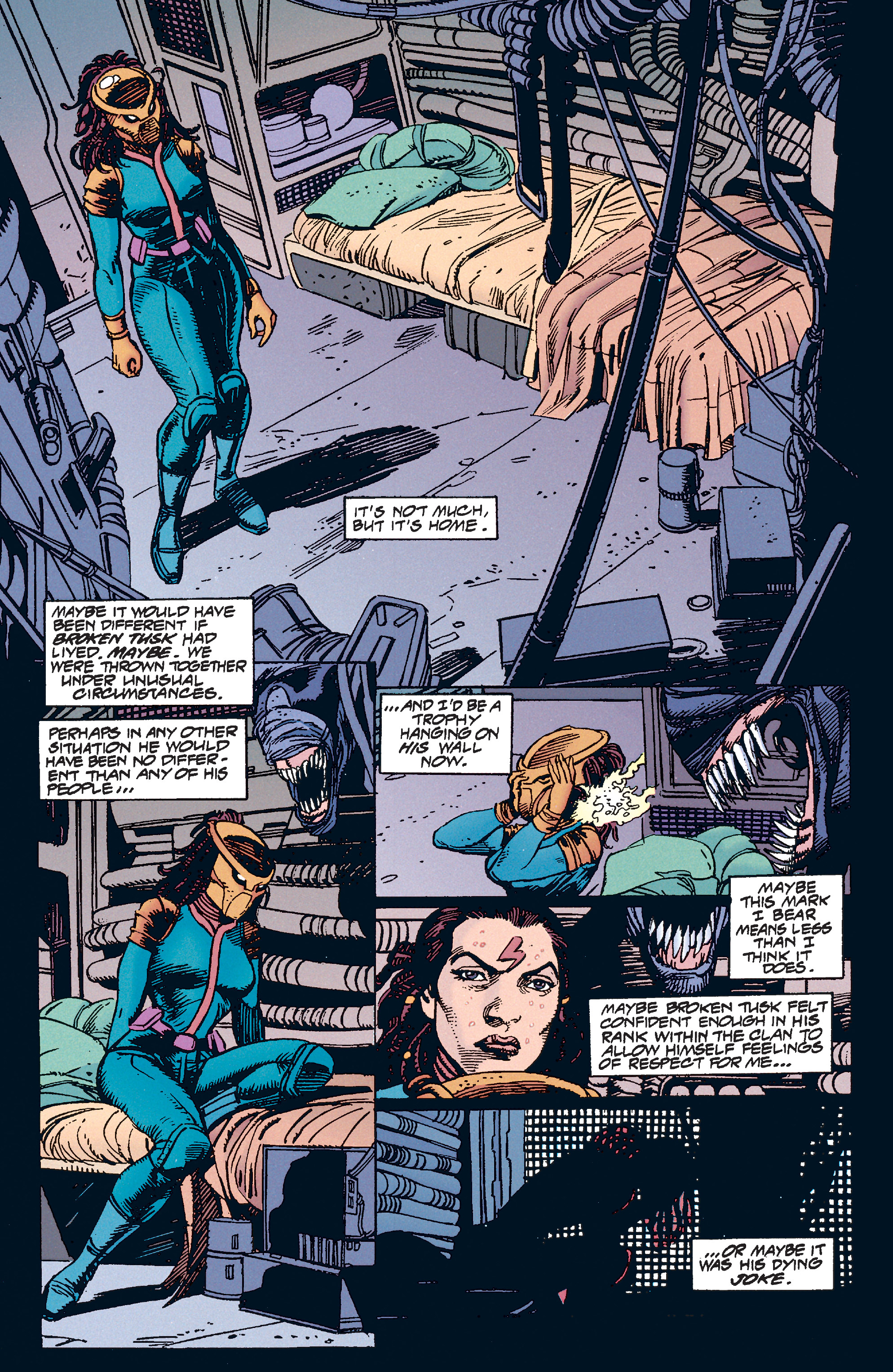 Read online Aliens vs. Predator: The Essential Comics comic -  Issue # TPB 1 (Part 2) - 93