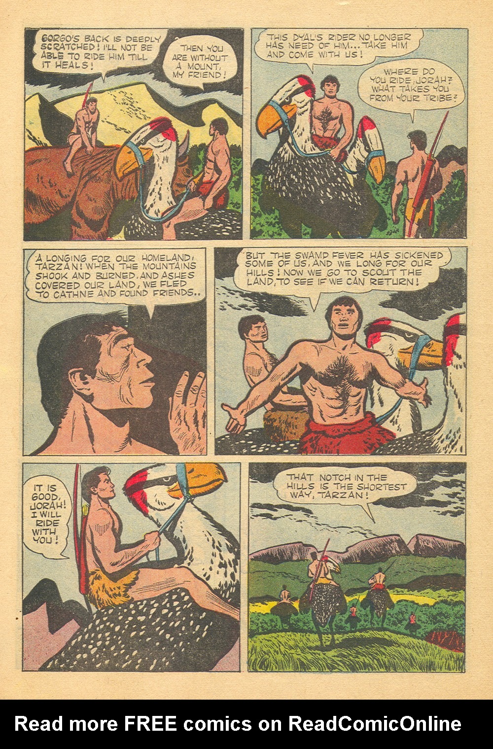 Read online Tarzan (1948) comic -  Issue #60 - 10
