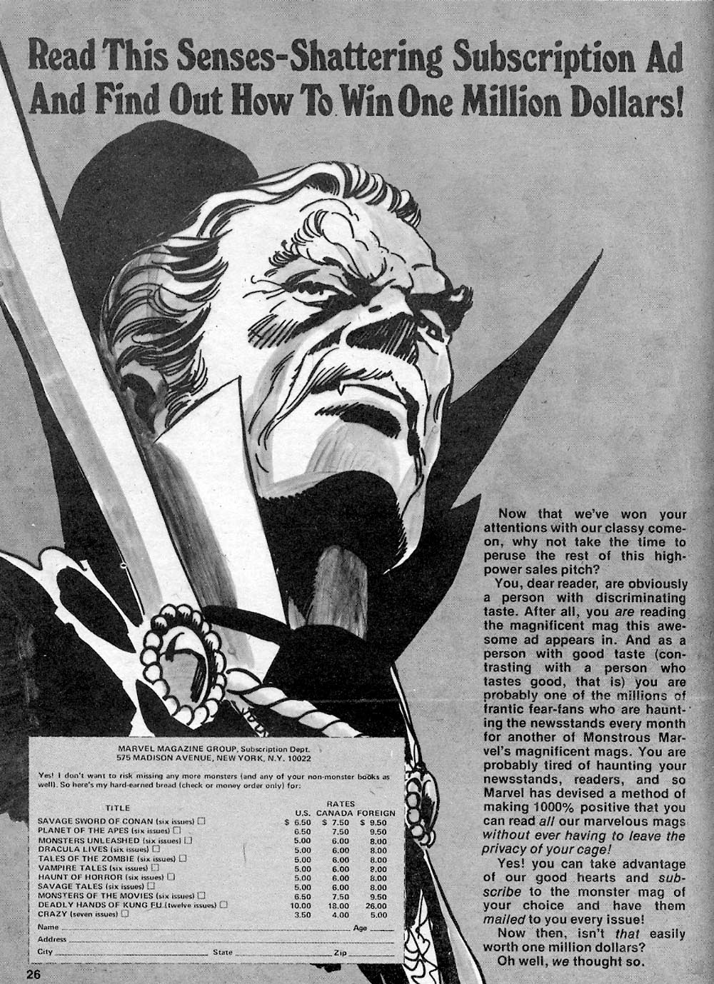 Read online Vampire Tales comic -  Issue #8 - 27