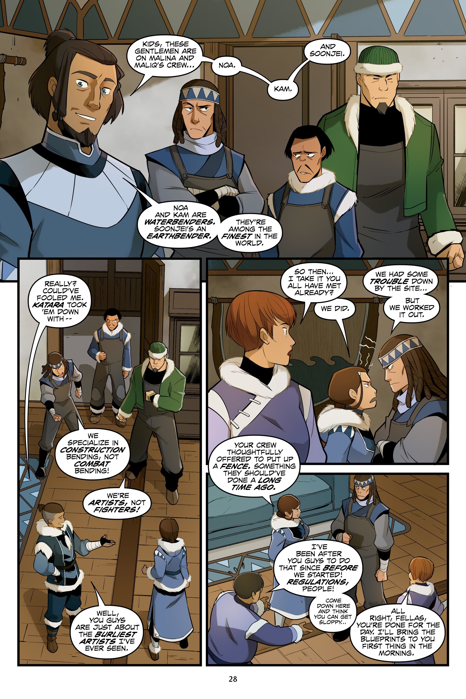 Read online Avatar: The Last Airbender--North and South Omnibus comic -  Issue # TPB (Part 1) - 28