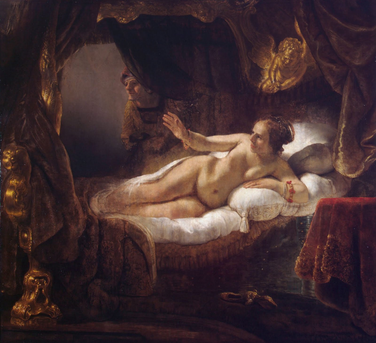 Melomanía y otros estados sensoriales: Seriación Pictórica: Una mujer  desnuda desde Rembrandt