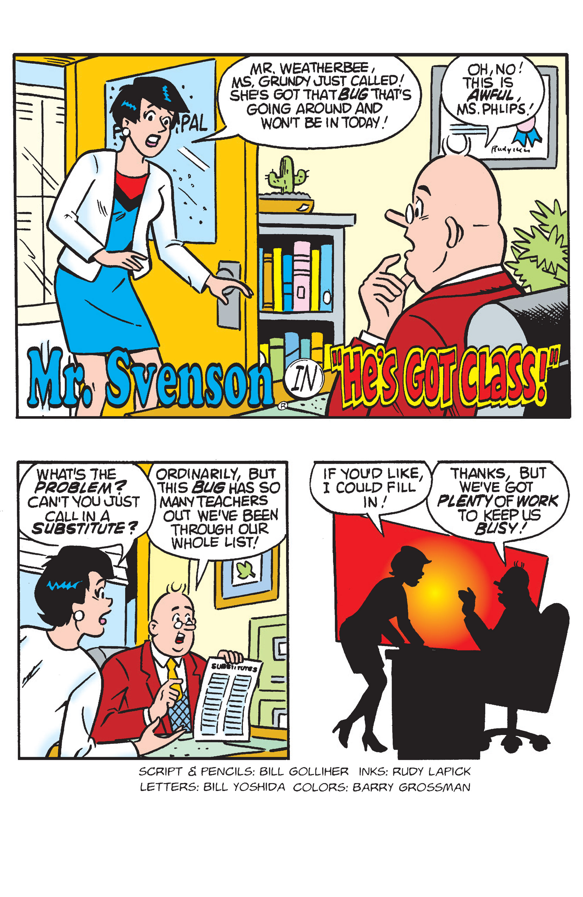 Read online Archie & Friends: Faculty Funnies comic -  Issue # TPB - 83