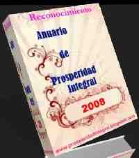 PREMIO RECONOCIMIENTO ANUARIO DE PROSPERIDAD INTEGRAL 2008