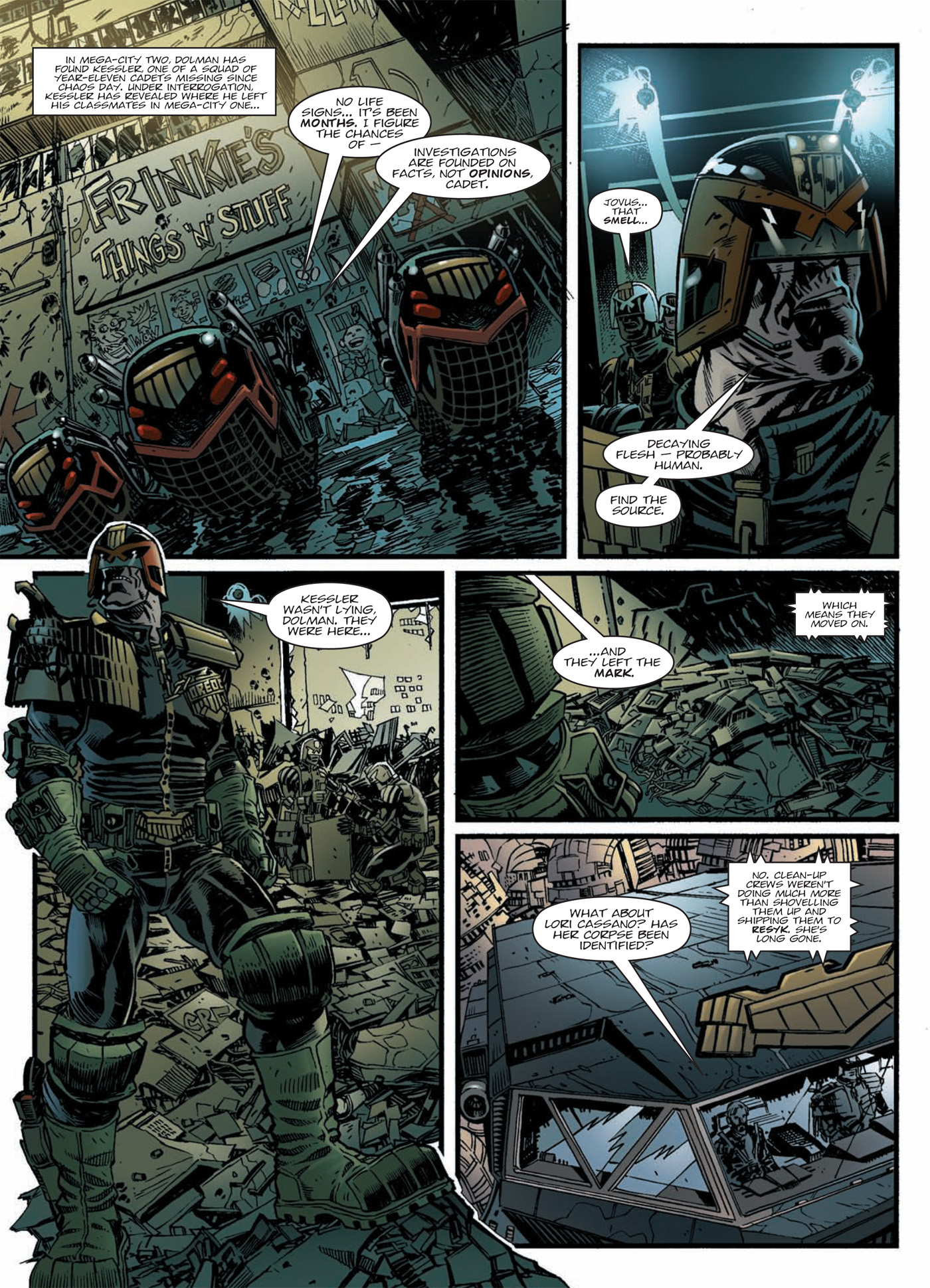 Read online Judge Dredd: Day of Chaos: Fallout comic -  Issue # TPB (Part 2) - 28