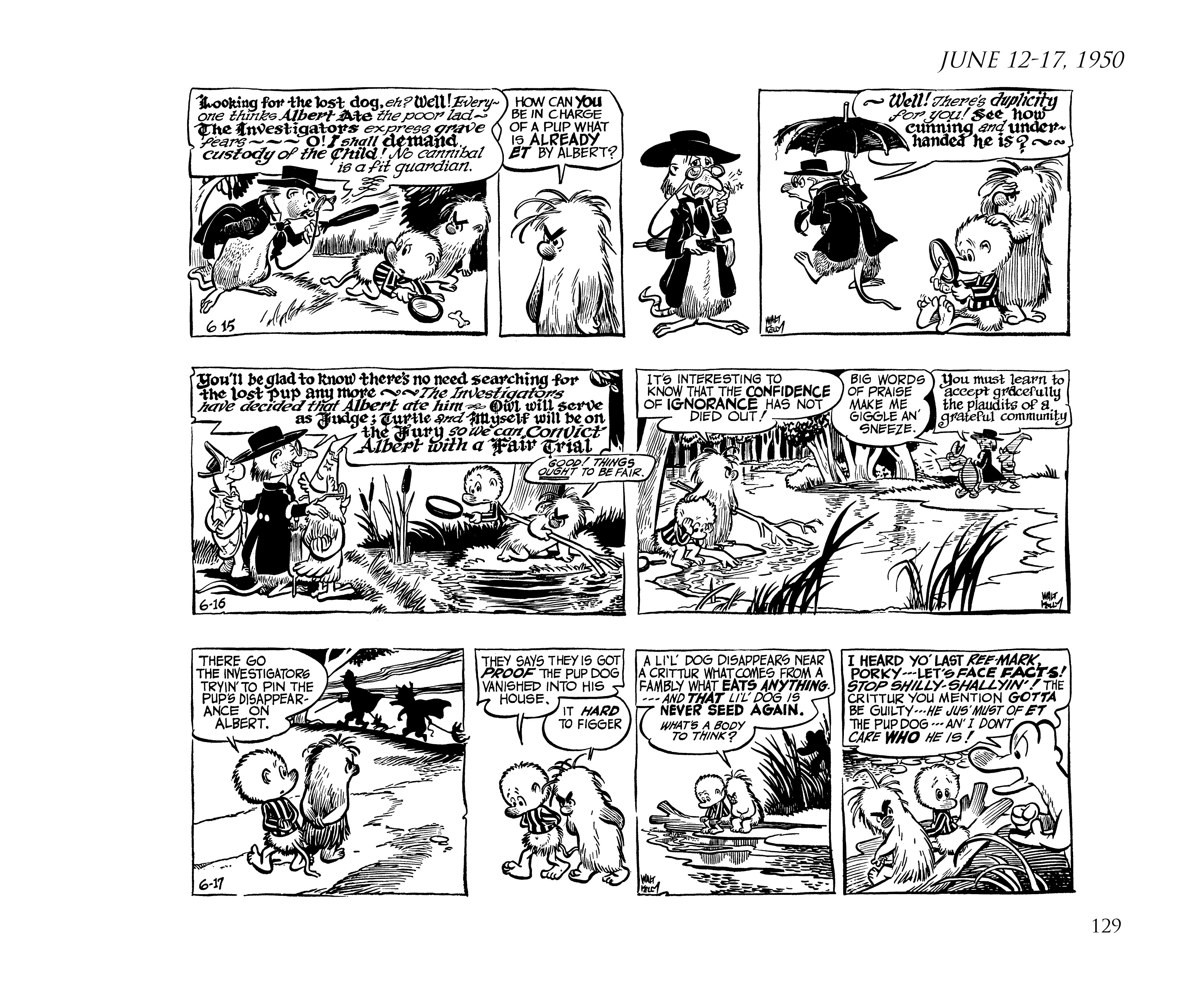 Read online Pogo by Walt Kelly: The Complete Syndicated Comic Strips comic -  Issue # TPB 1 (Part 2) - 47