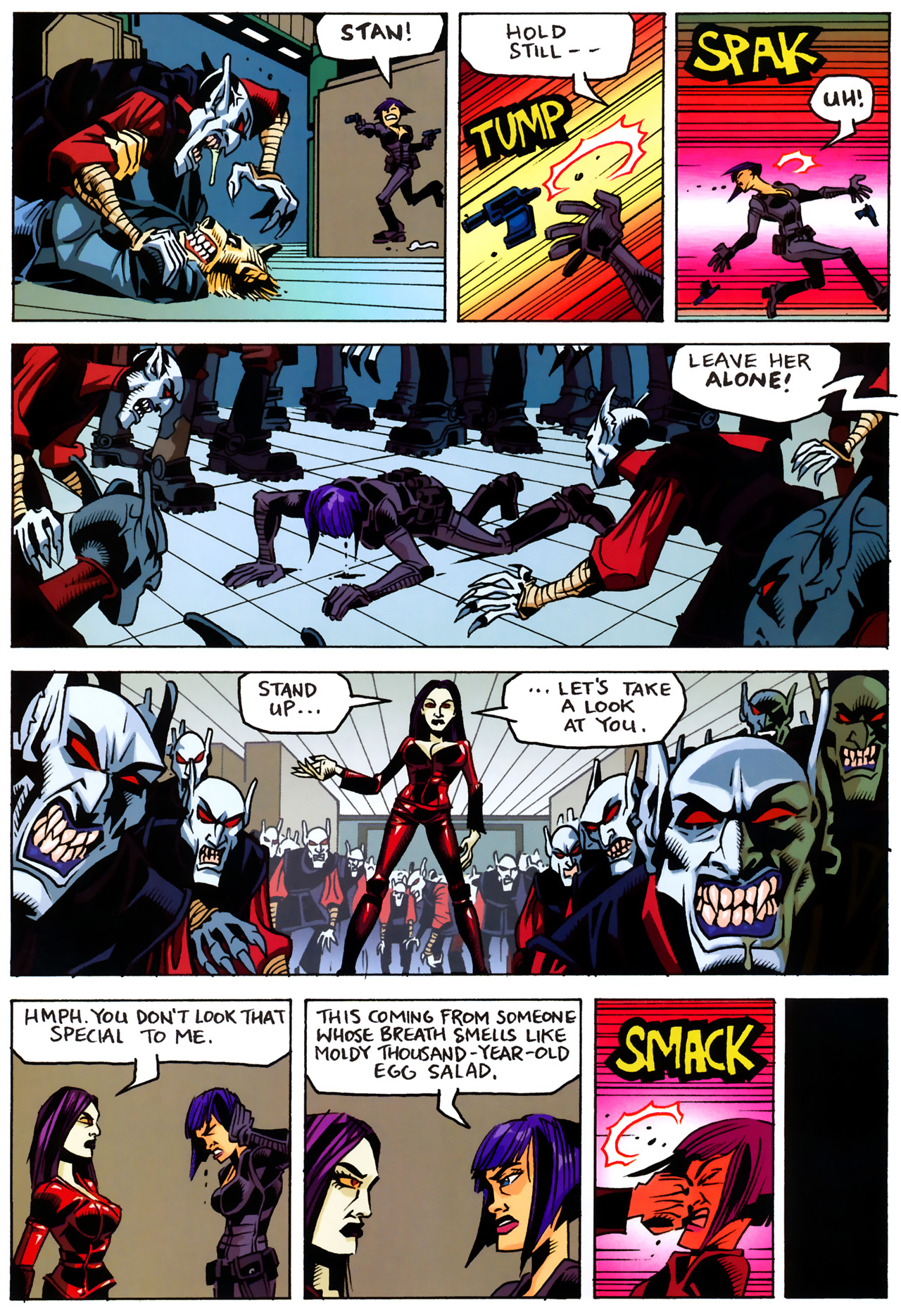 Read online Werewolves on the Moon: Versus Vampires comic -  Issue #2 - 26