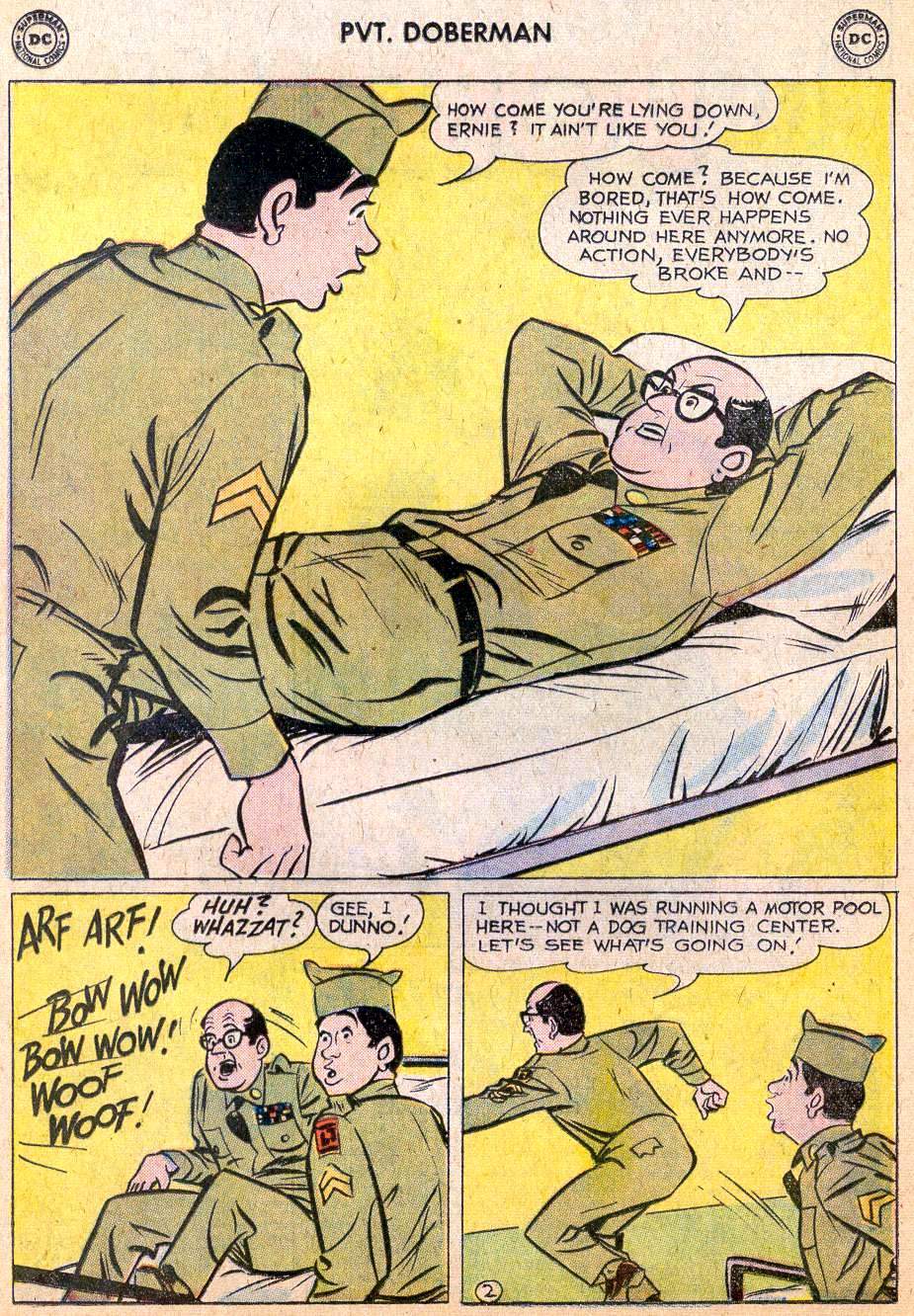 Read online Sgt. Bilko's Pvt. Doberman comic -  Issue #11 - 4