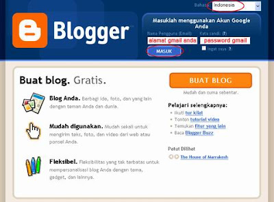 blogger menu