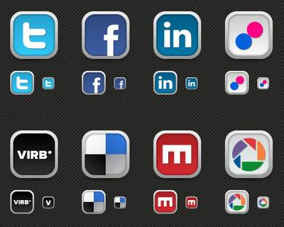 30 new social media icons