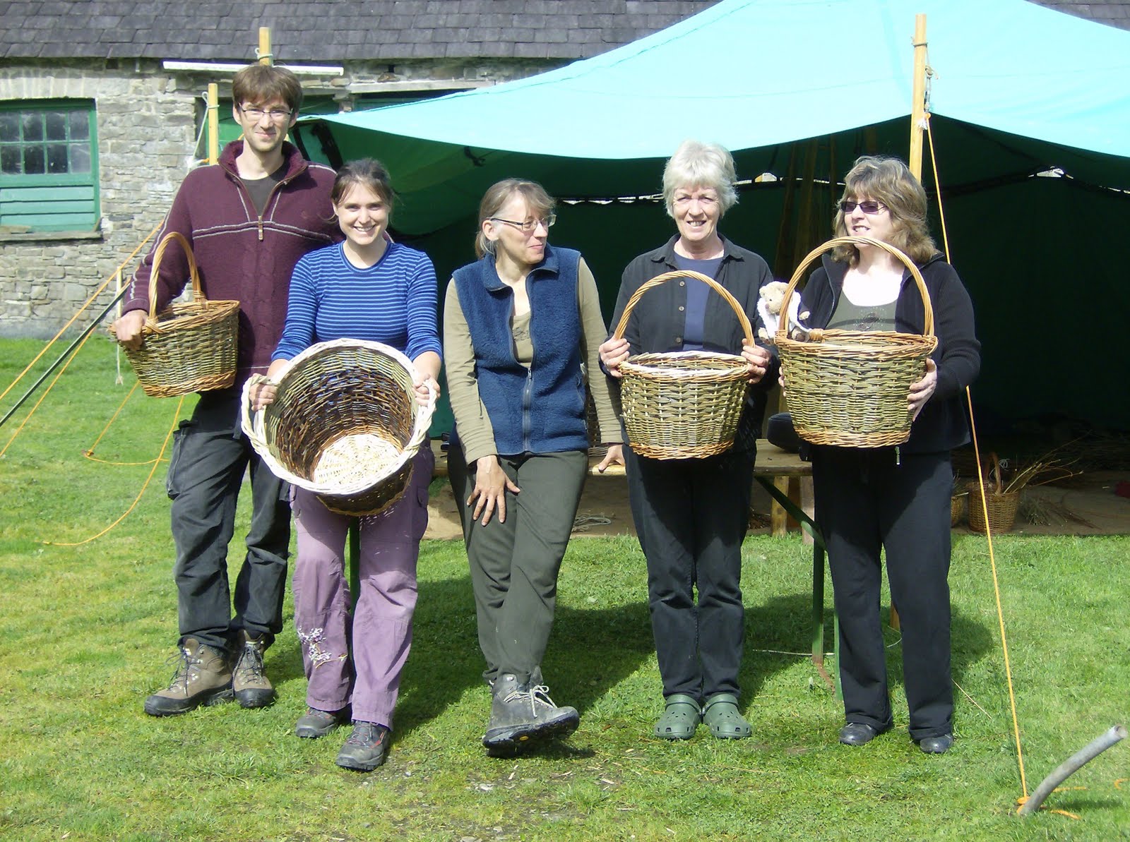 Life on a Welsh Farm Weekend Basketmaking Course