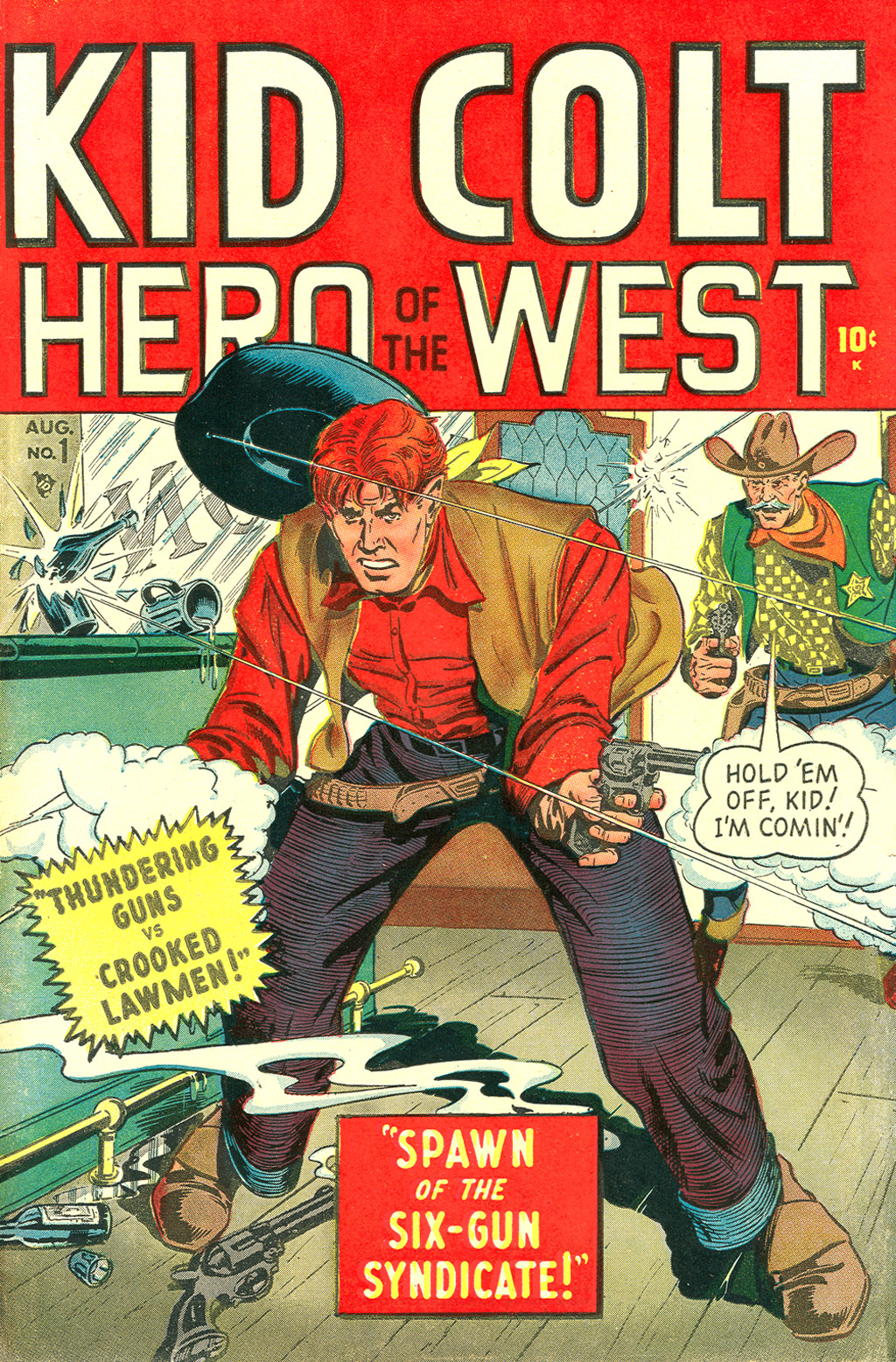 Read online Kid Colt Outlaw comic -  Issue #1 - 1