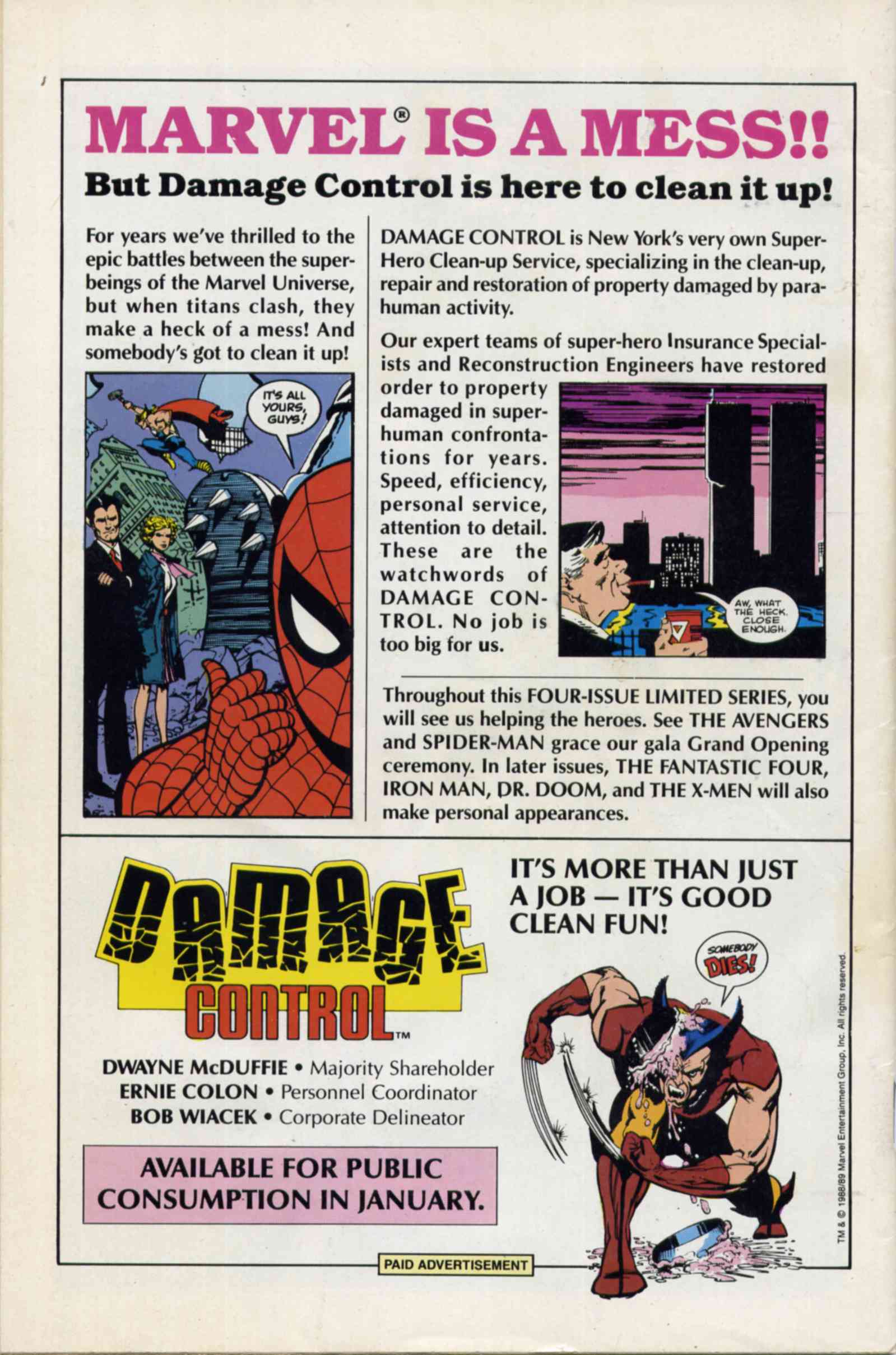Read online Psi-Force comic -  Issue #32 - 36