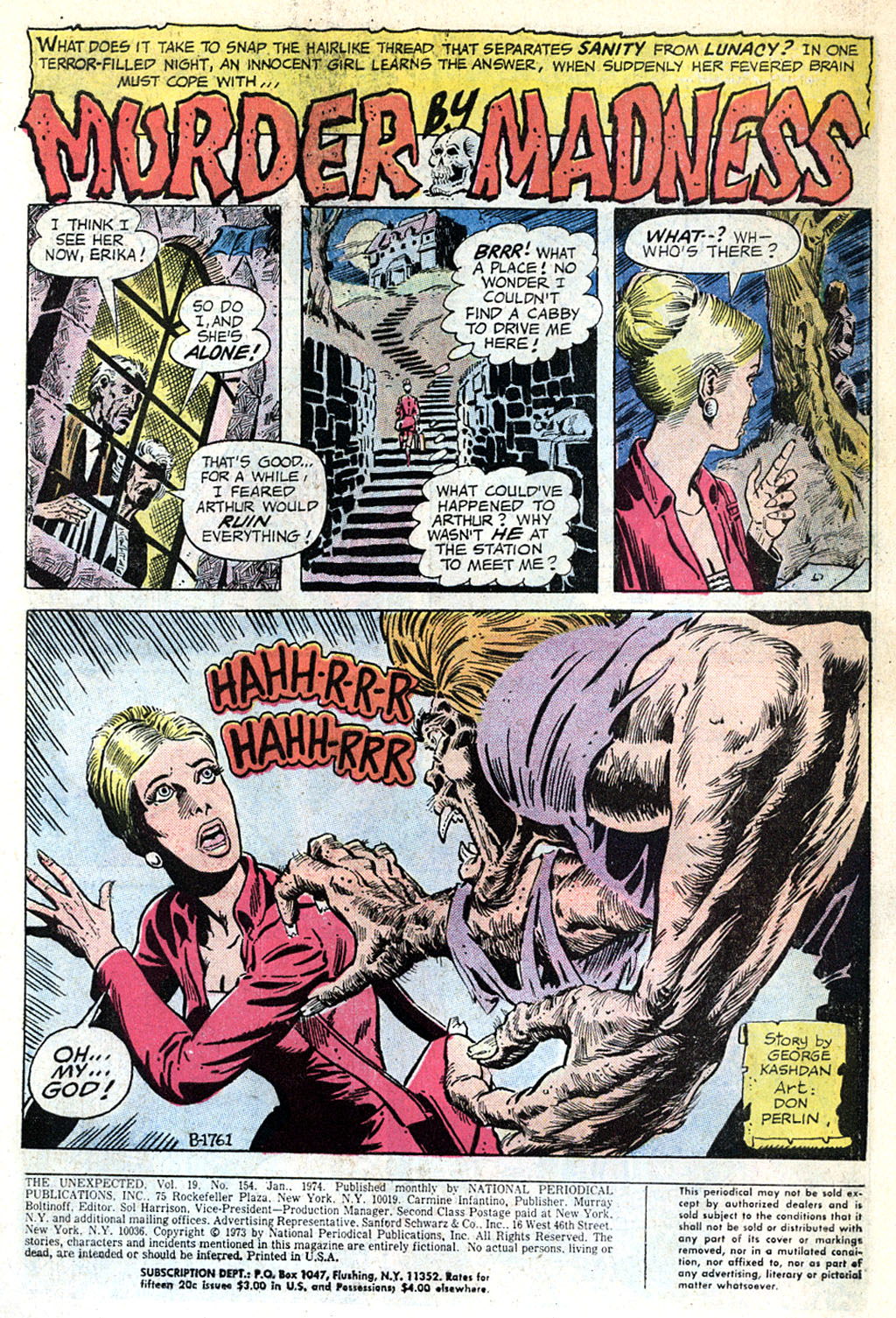 Read online Tales of the Unexpected comic -  Issue #154 - 3