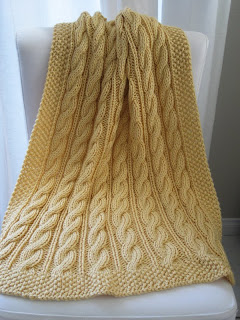 How To Machine Knit Reversible Cables With Baby Blanket Pattern