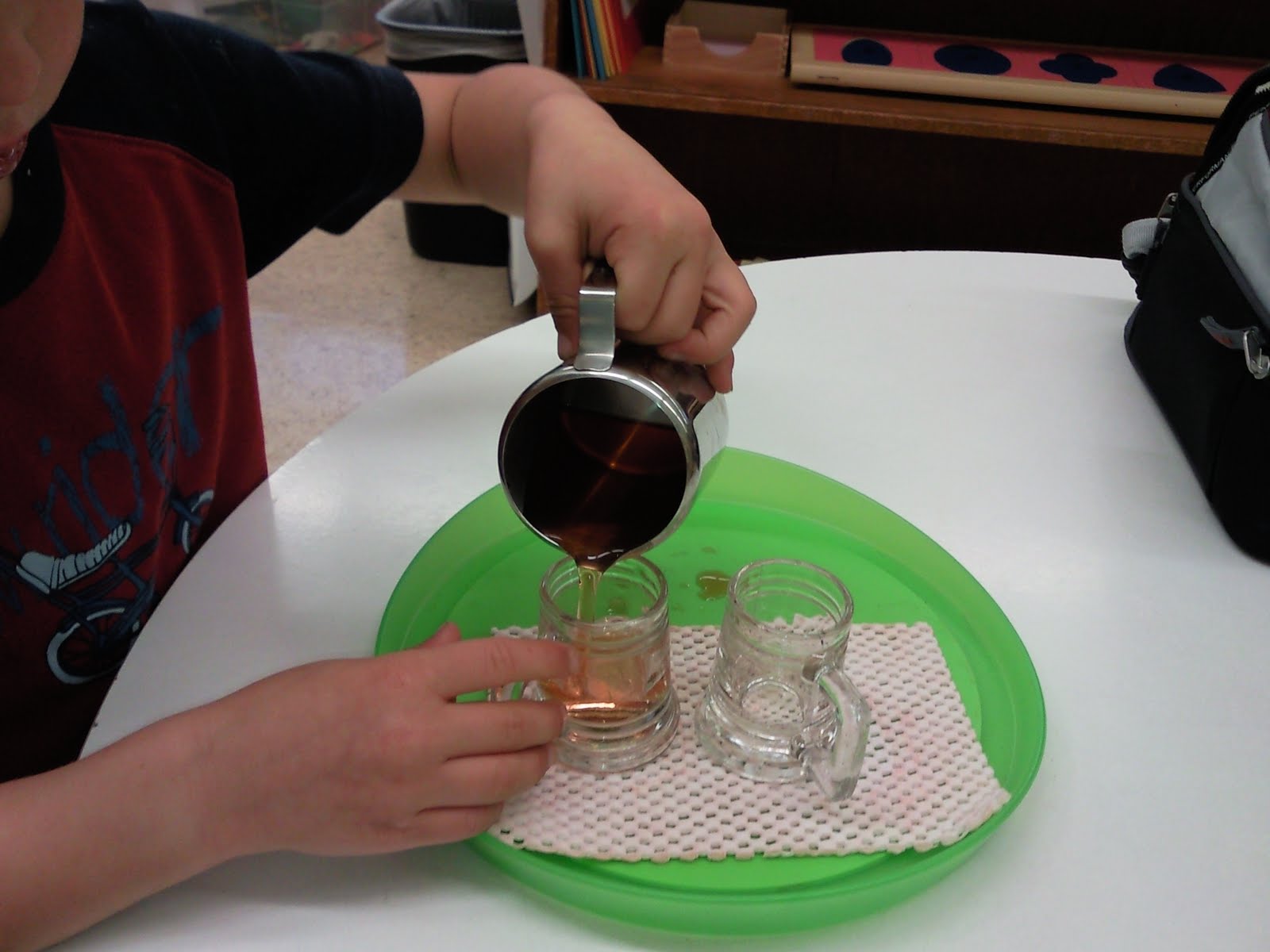 Sooke Montessori New Pouring