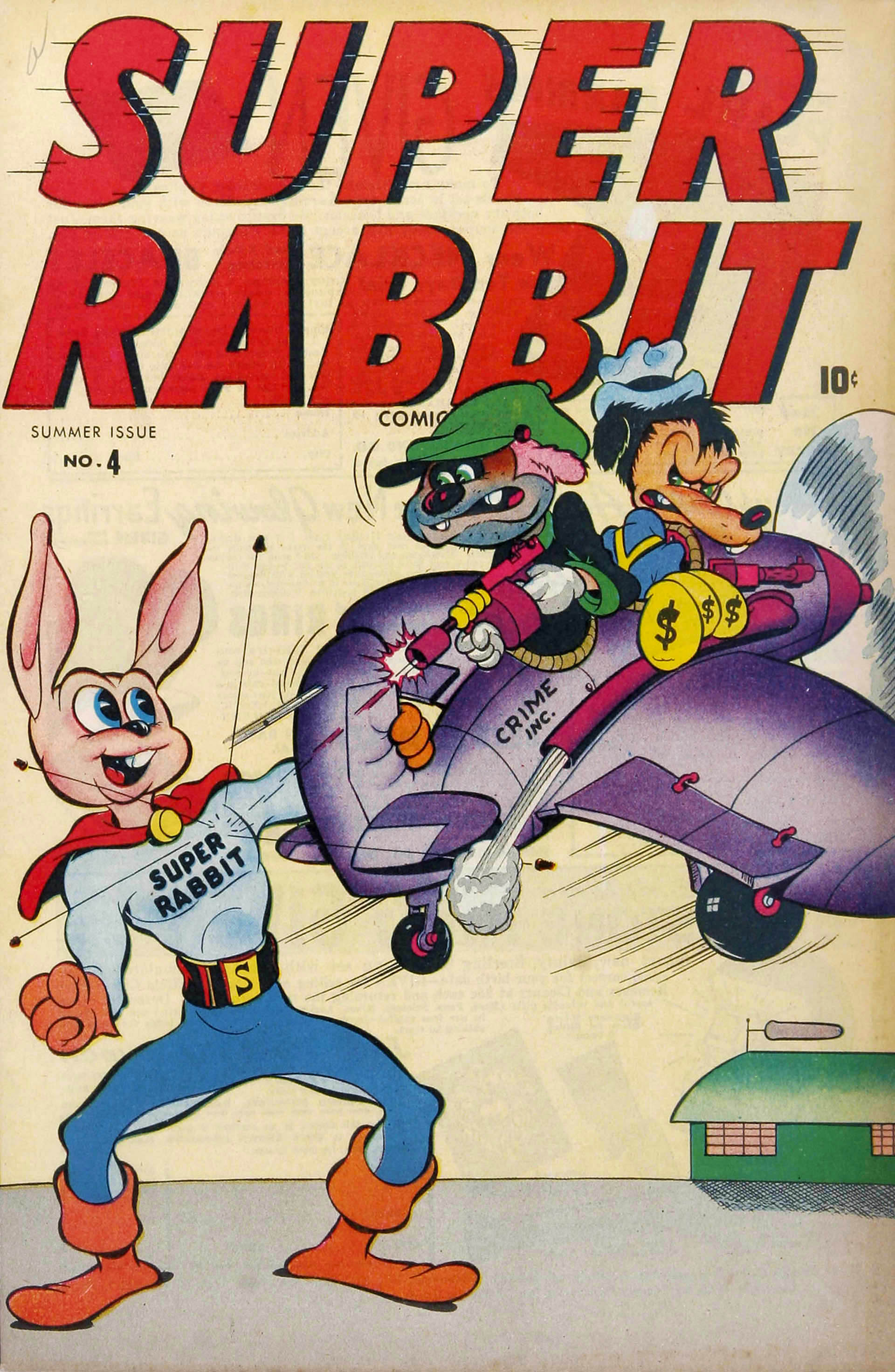 Read online Super Rabbit comic -  Issue #4 - 1