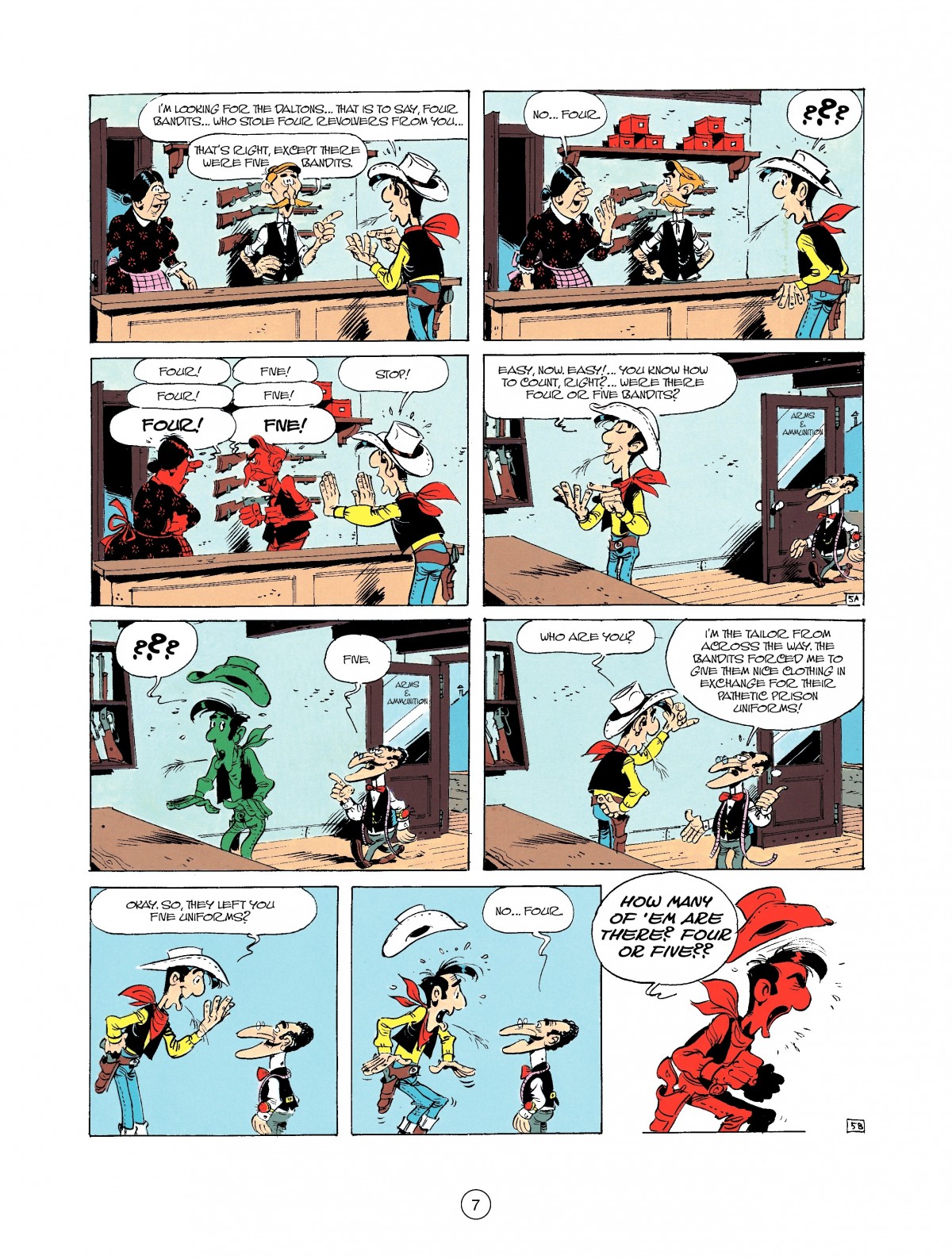 Read online A Lucky Luke Adventure comic -  Issue #37 - 7