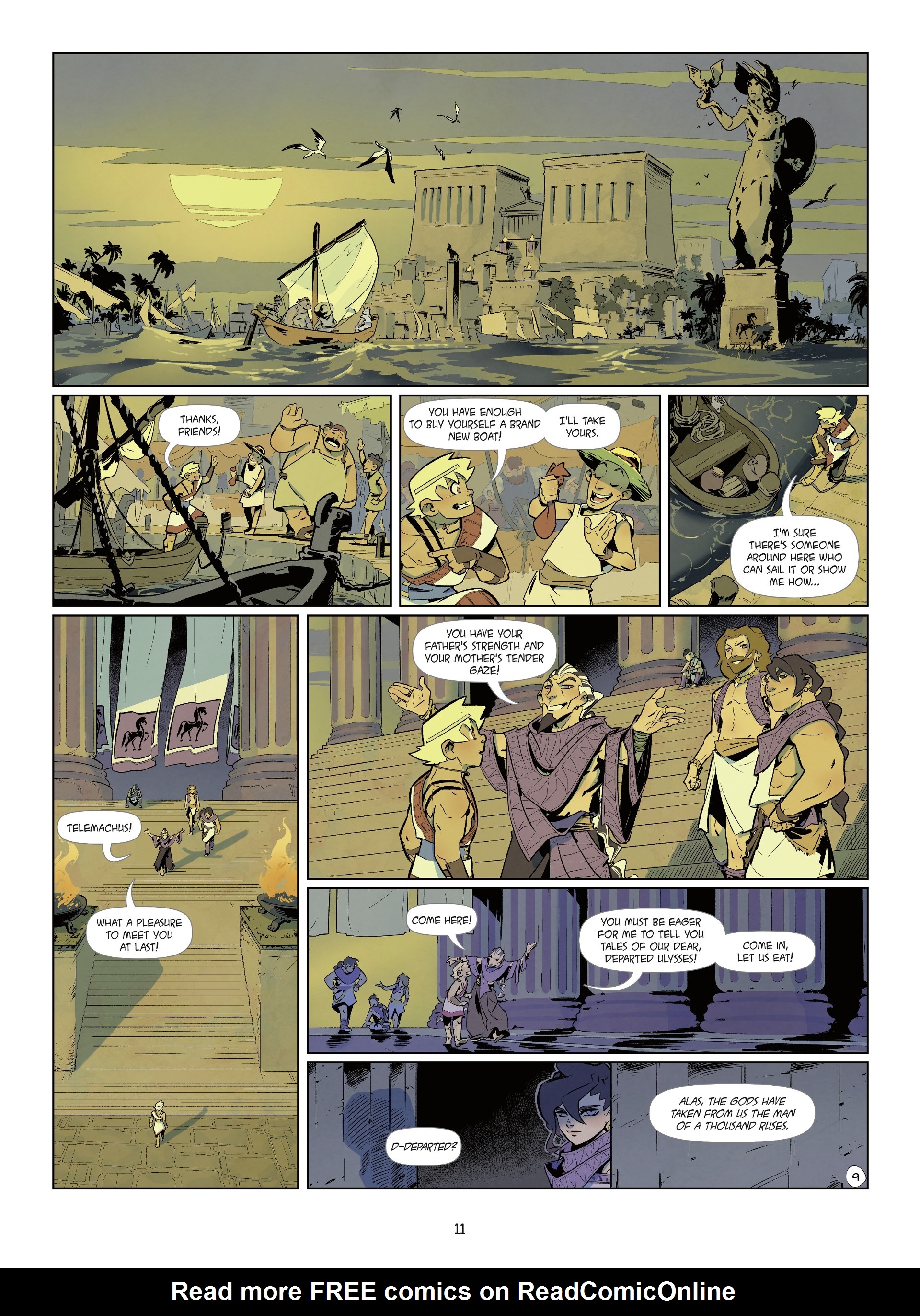 Read online Telemachus comic -  Issue #1 - 11