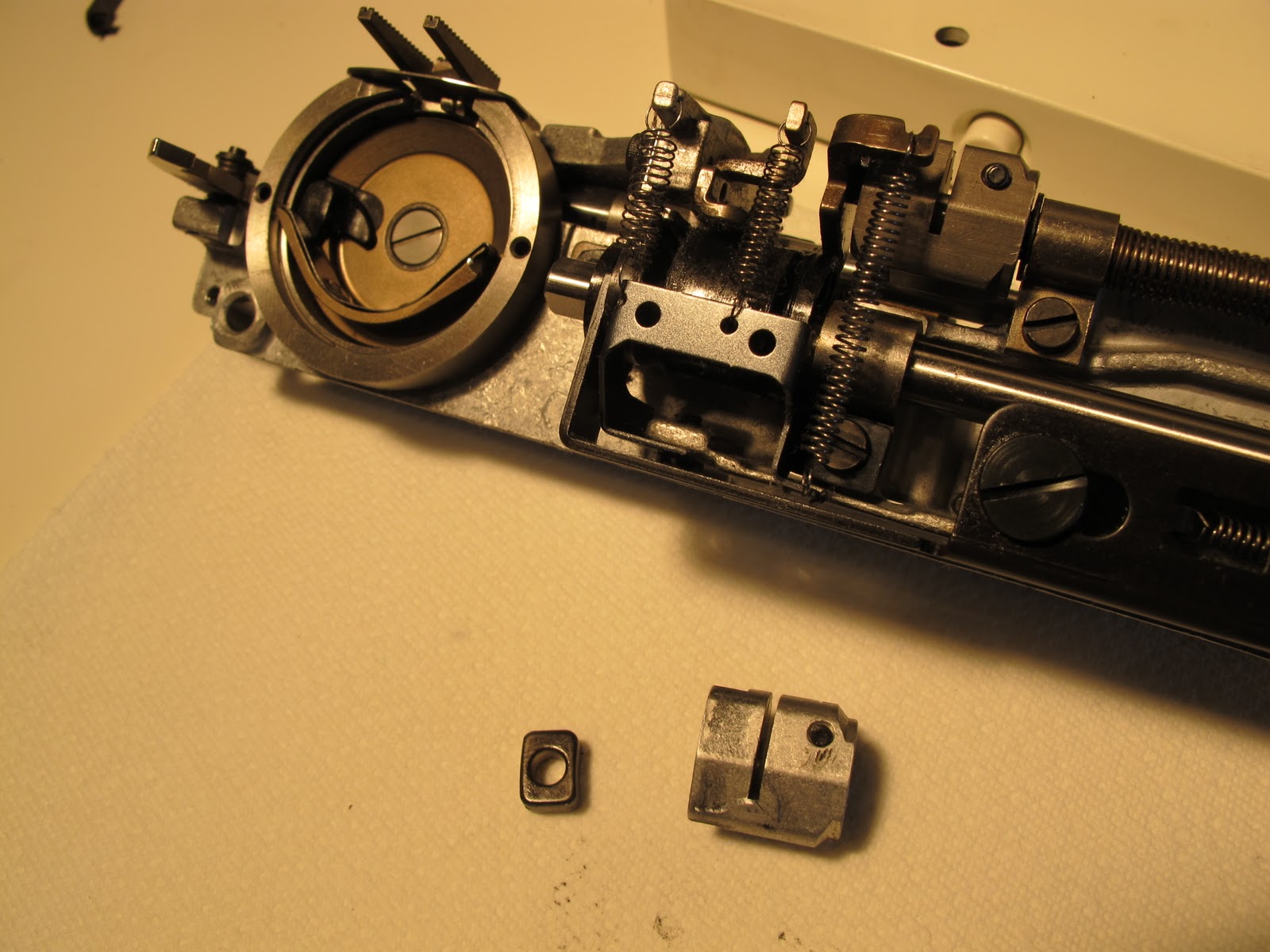 bernie fixes sewing machines: Carrier service
