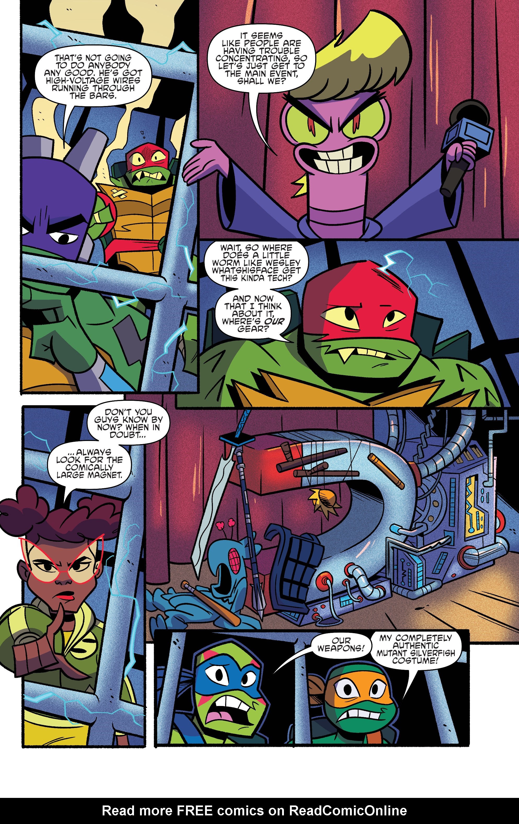 Read online Rise of the Teenage Mutant Ninja Turtles comic -  Issue #5 - 11