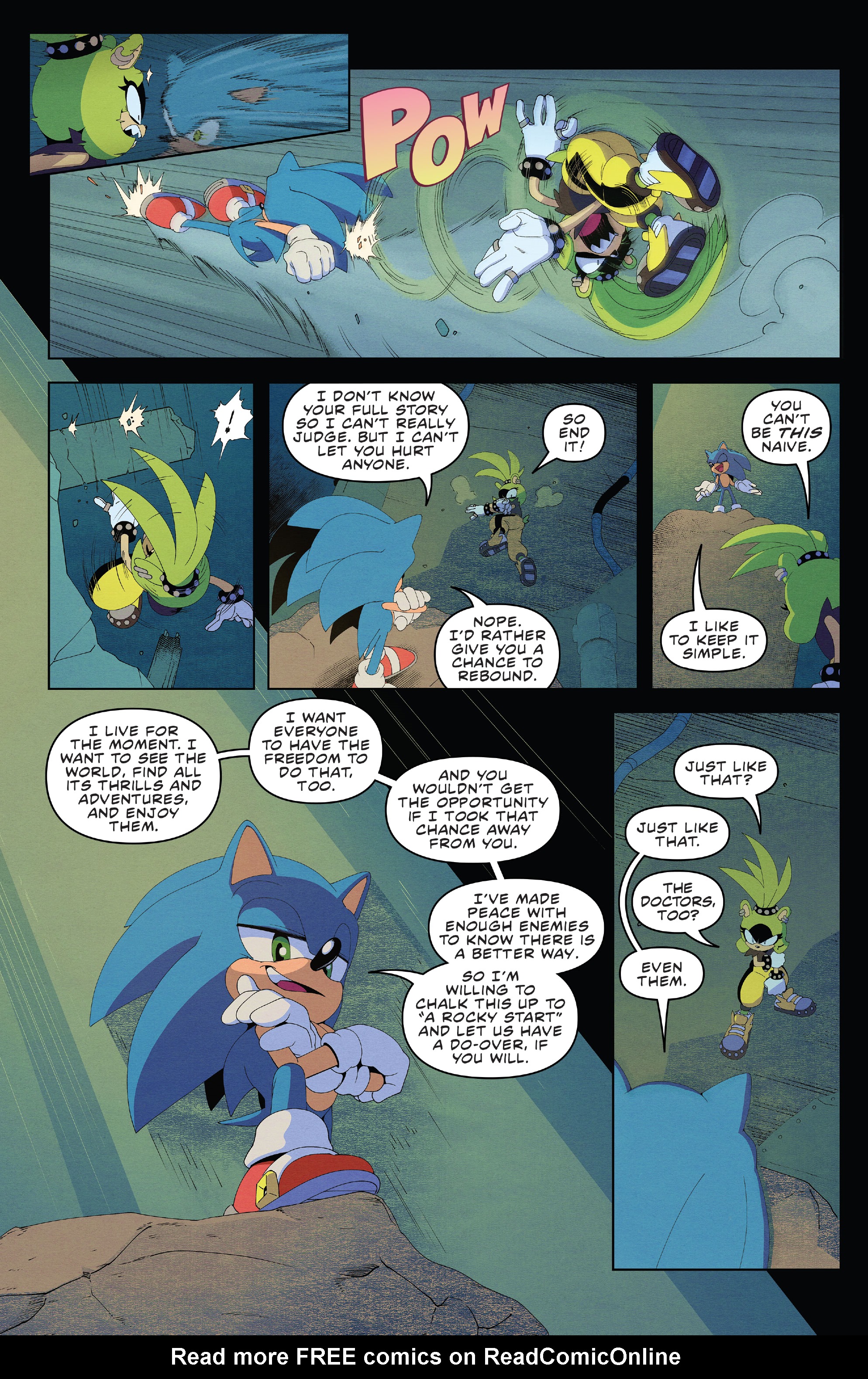 Read online Sonic the Hedgehog (2018) comic -  Issue #50 - 26