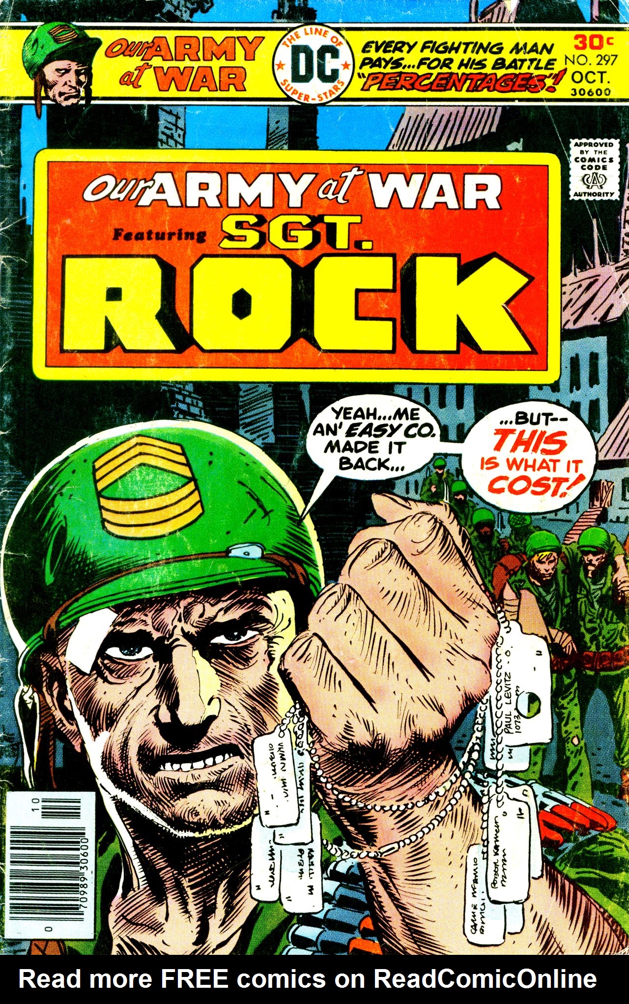 Read online Our Army at War (1952) comic -  Issue #297 - 1