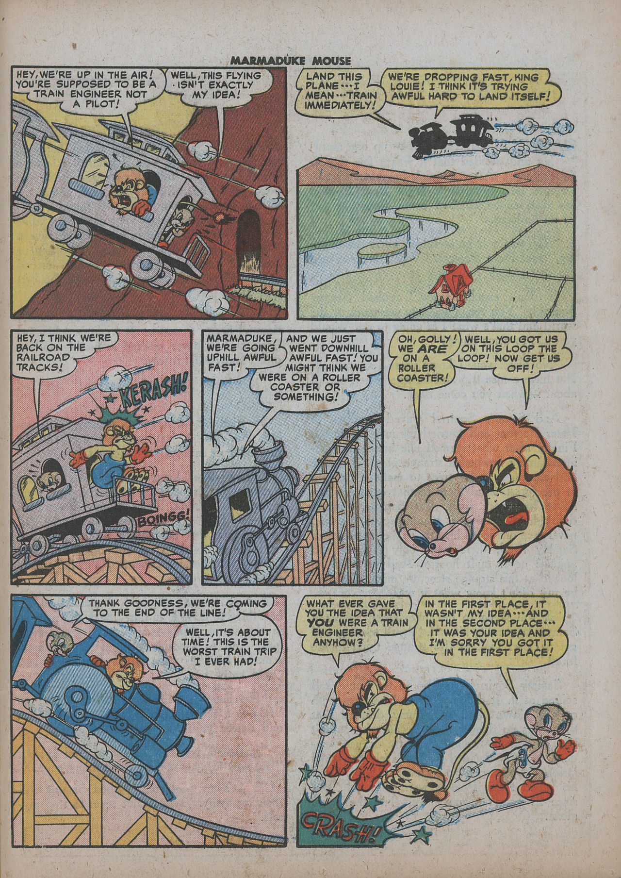 Read online Marmaduke Mouse comic -  Issue #23 - 37