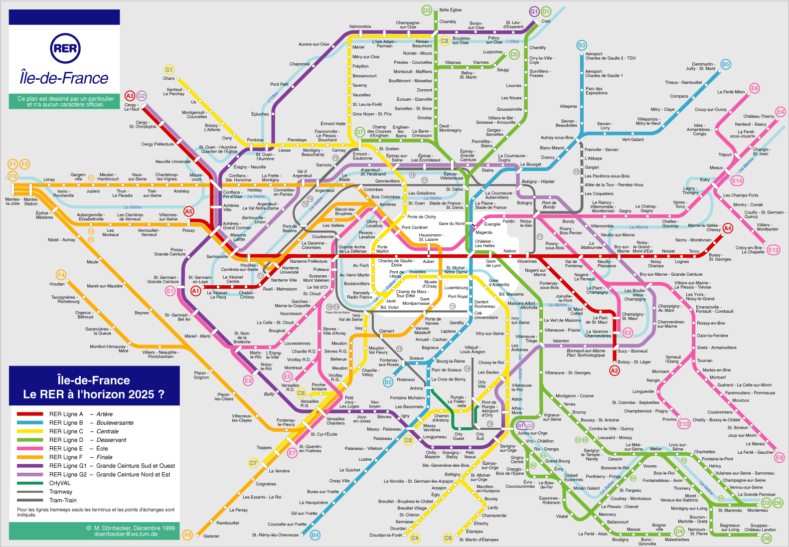 Paris Metro Map Rer B - Map of world