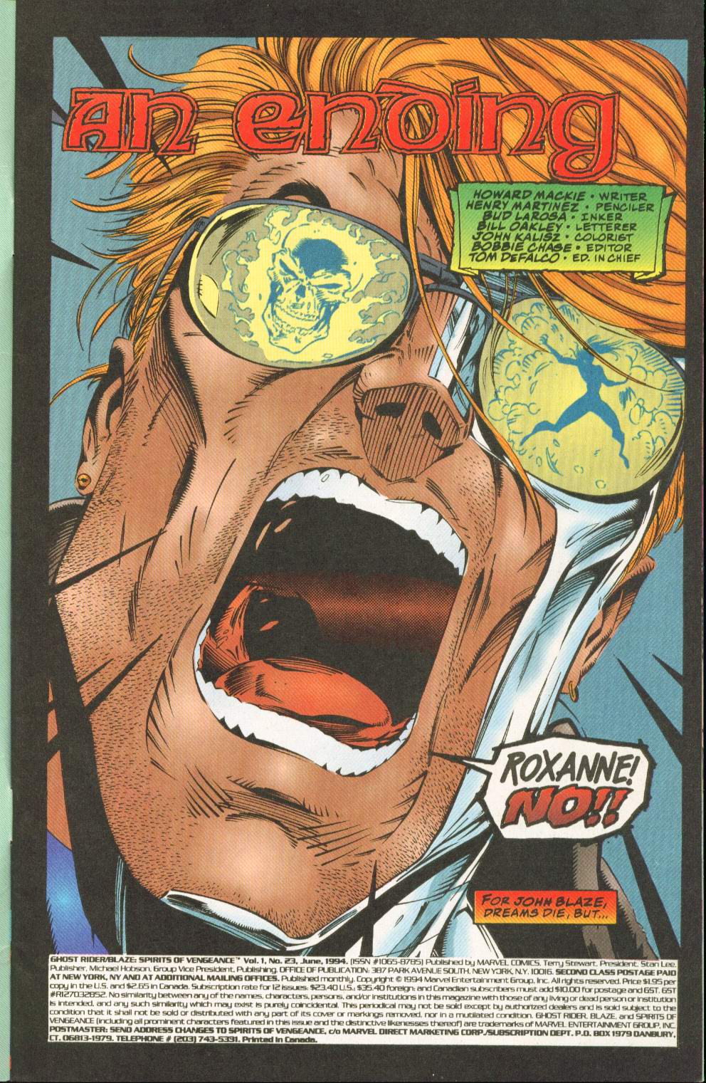 Read online Ghost Rider/Blaze: Spirits of Vengeance comic -  Issue #23 - 2
