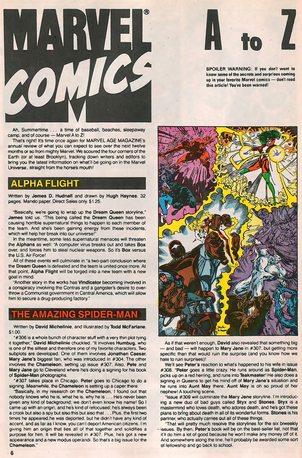 Read online Marvel Age Annual comic -  Issue #4 - 8