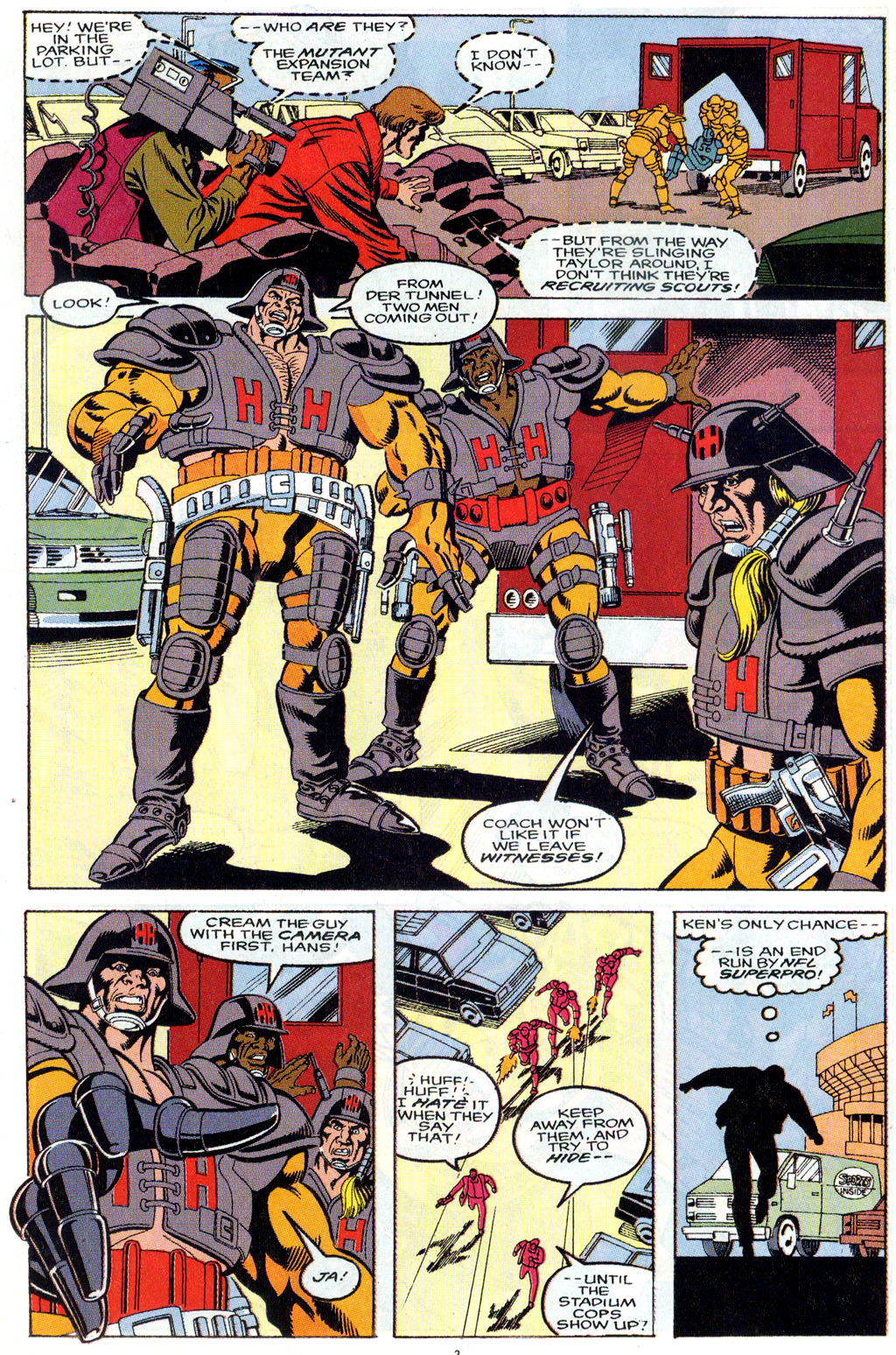 Read online NFL SuperPro comic -  Issue #5 - 4