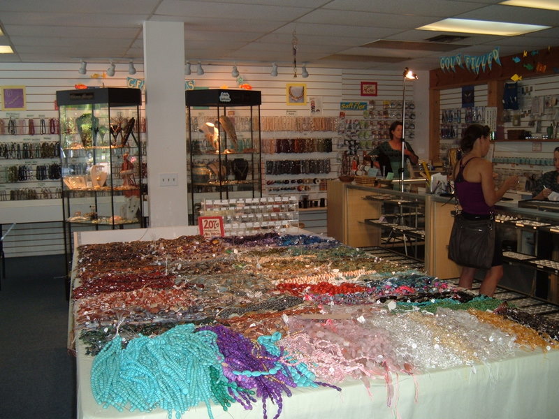 handmade resin jewelry by Katherine Swift Pictures of my local bead shop