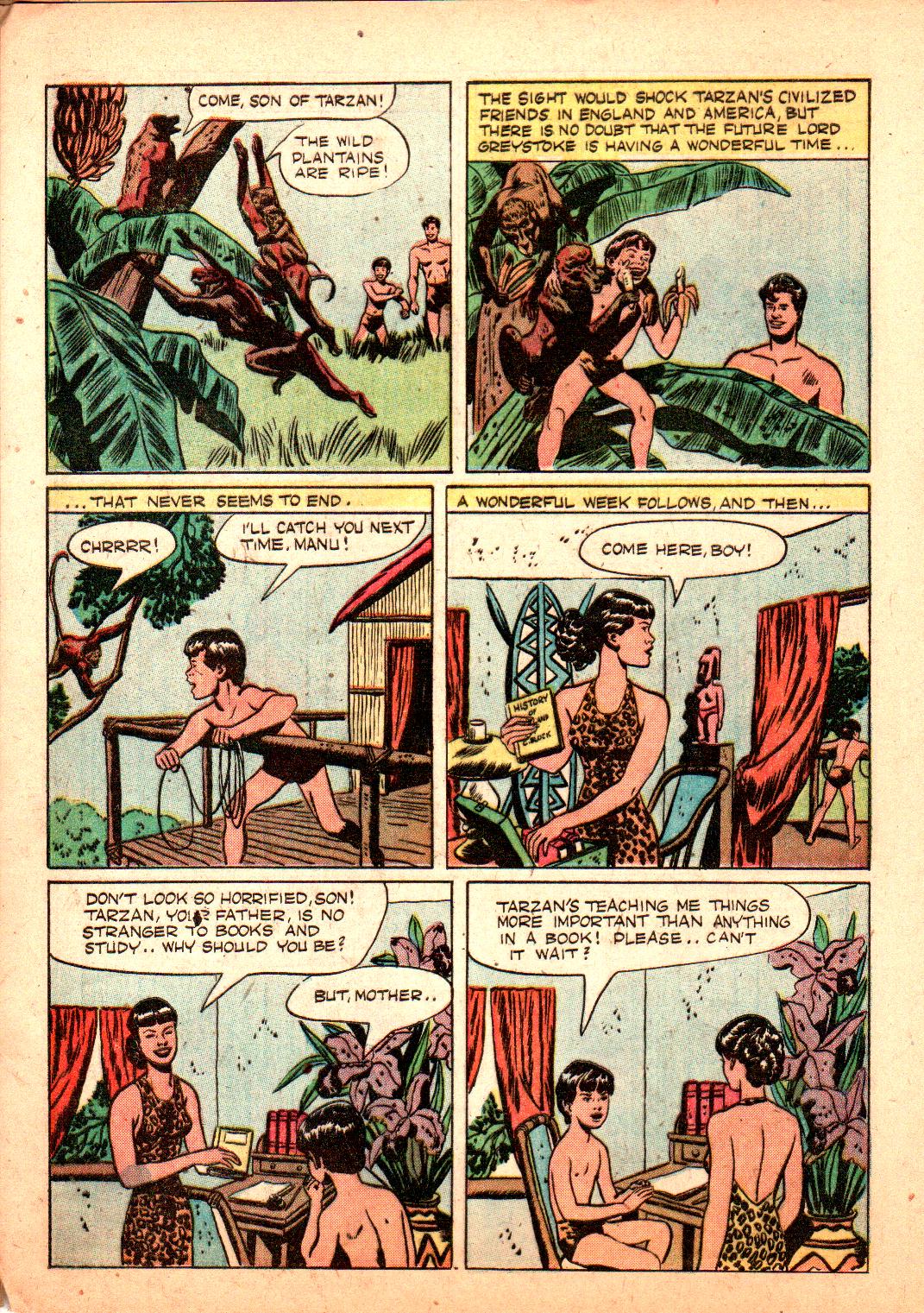 Read online Tarzan (1948) comic -  Issue #3 - 8