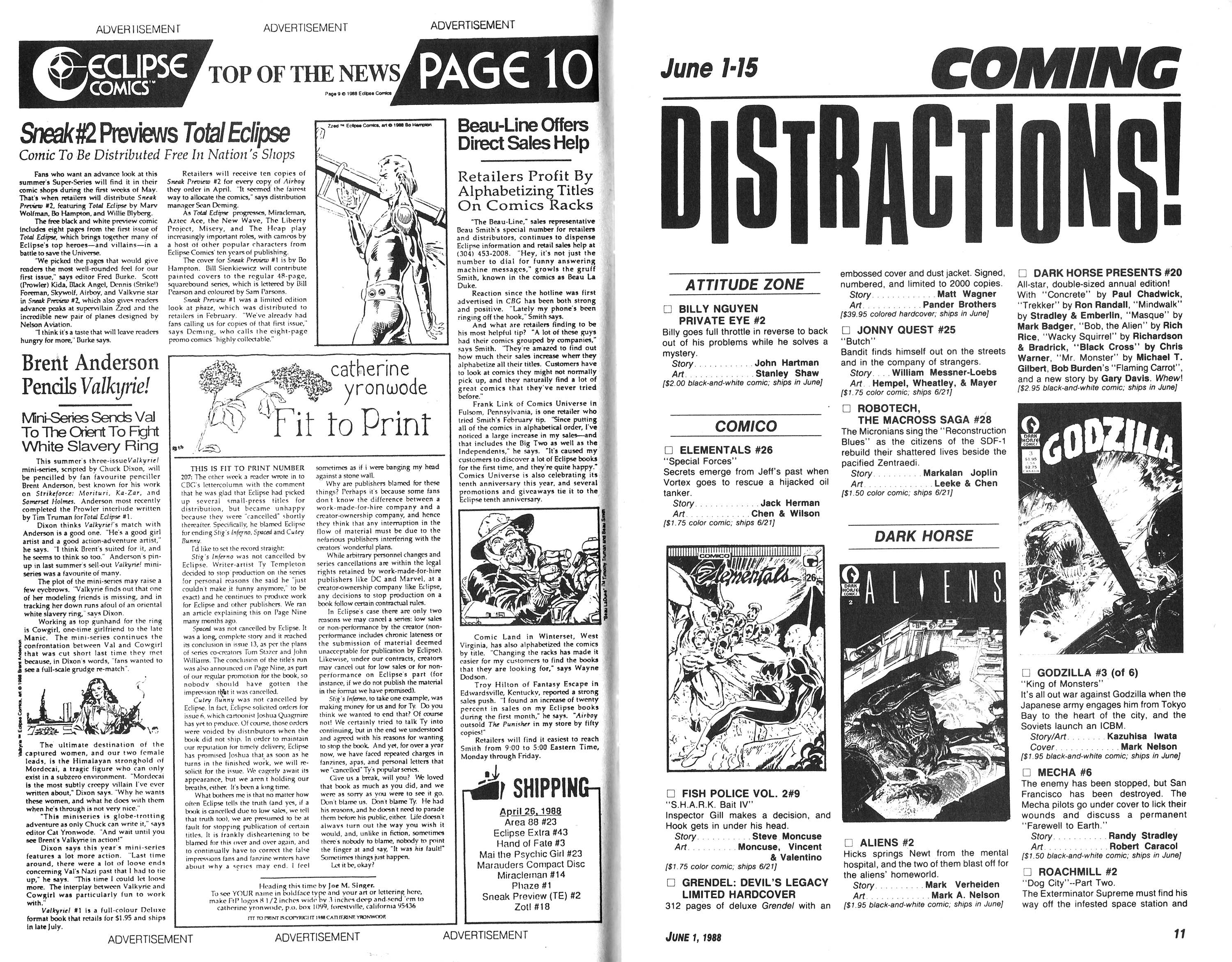 Read online Amazing Heroes comic -  Issue #142 - 6