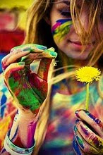 A sua vida é as cores que você pinta.