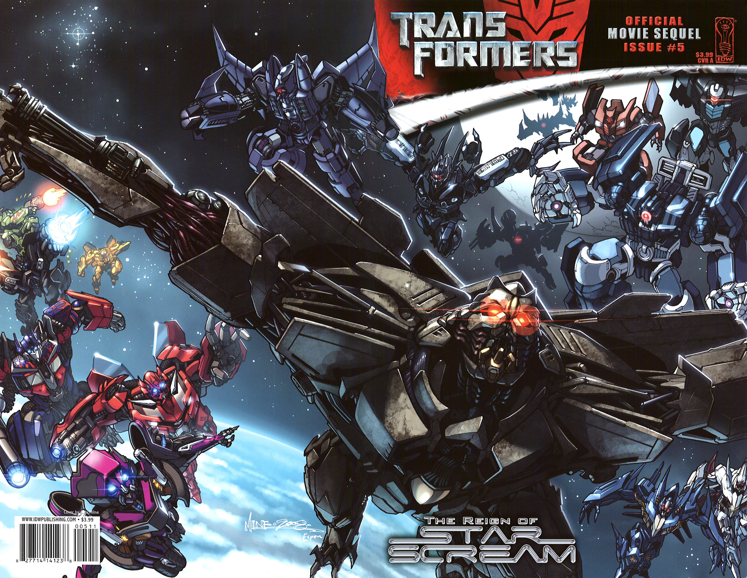 Read online Transformers: The Reign of Starscream comic -  Issue #5 - 1