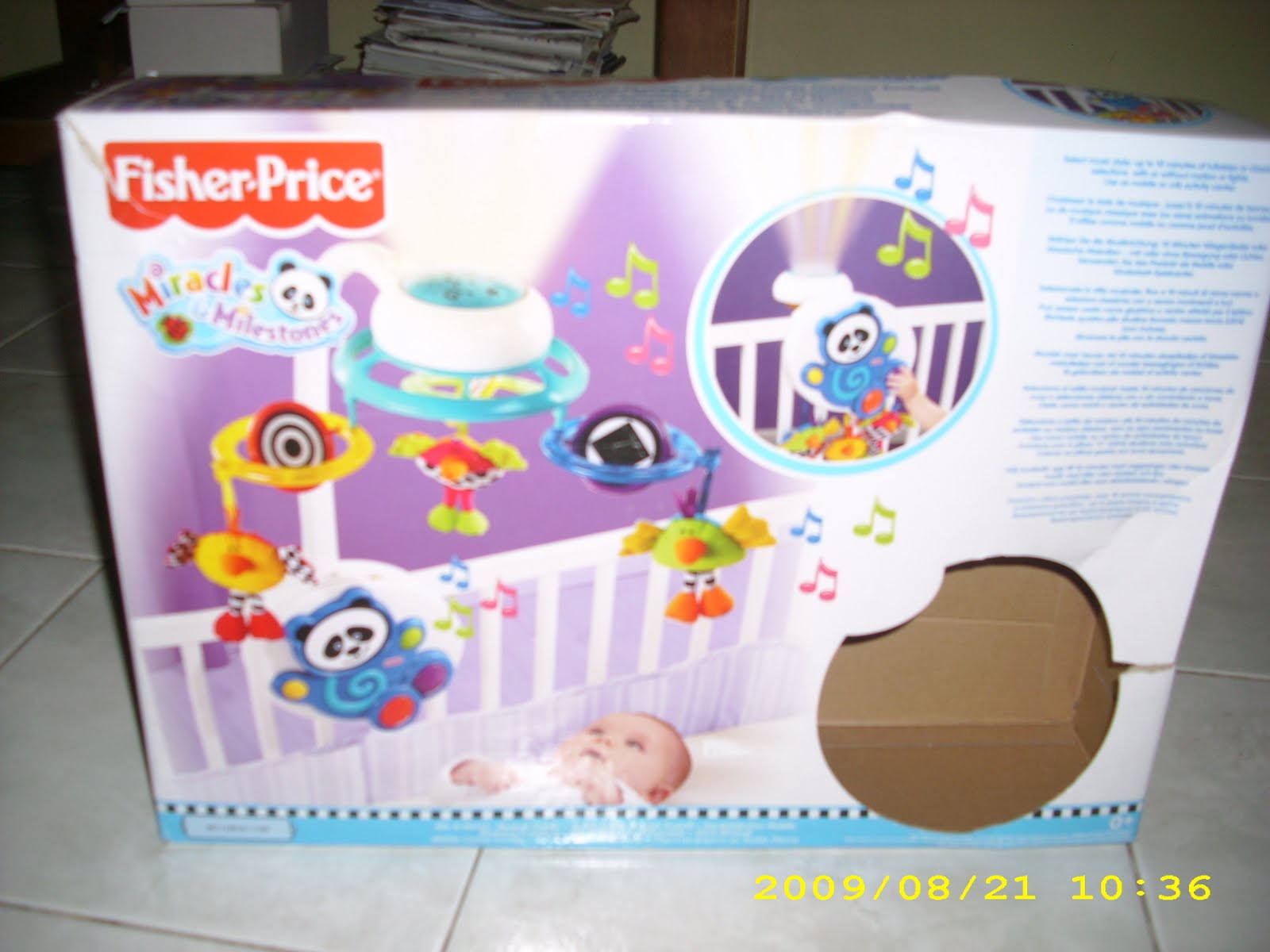Fisher Price Miracles & Milestones Cot